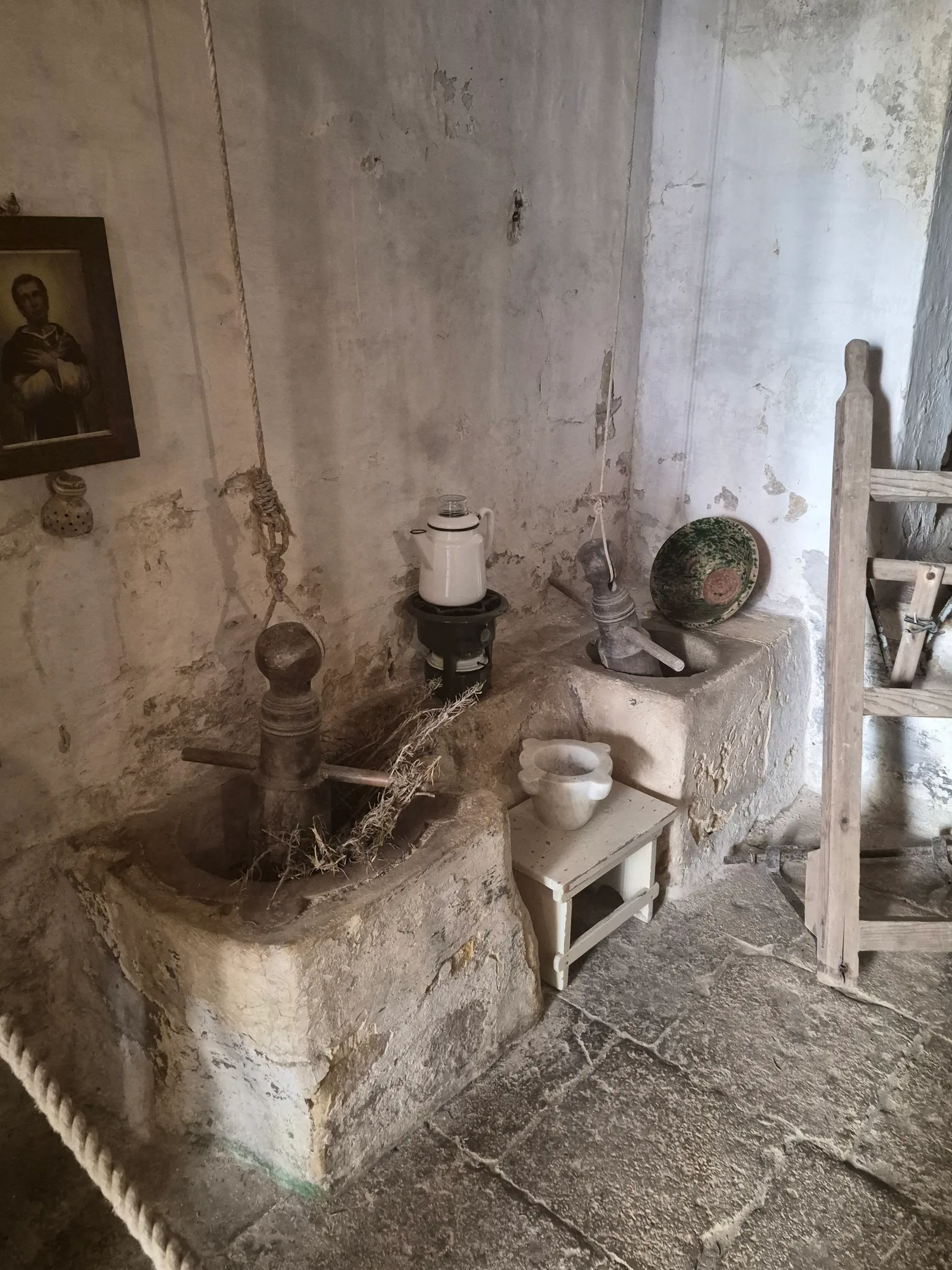 Interior at Mysterium Fidei Museum St Catherine's Monastery and Secret Garden Valletta — travel photo