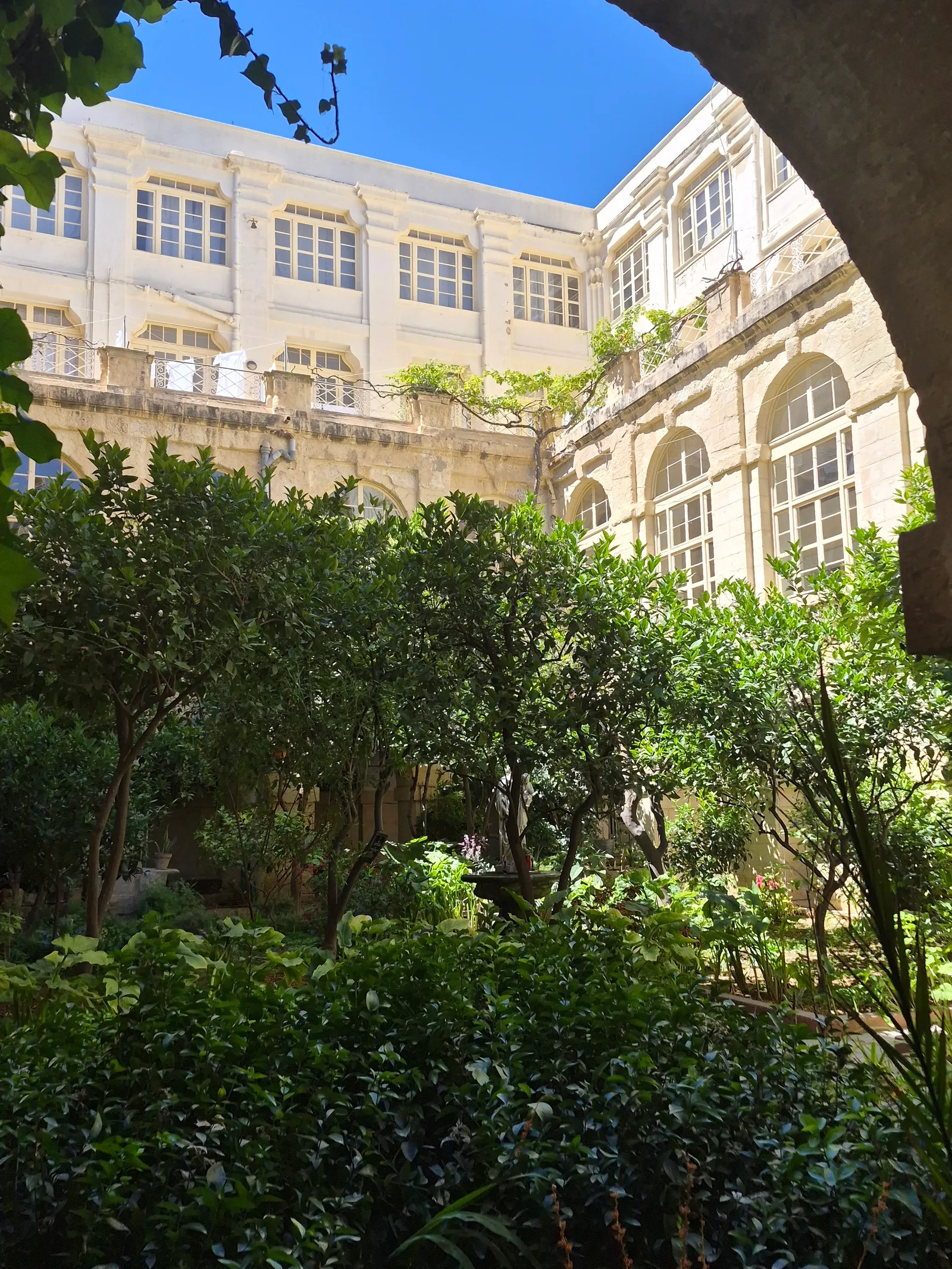 Atmosphere at Mysterium Fidei Museum St Catherine's Monastery and Secret Garden Valletta — travel photo