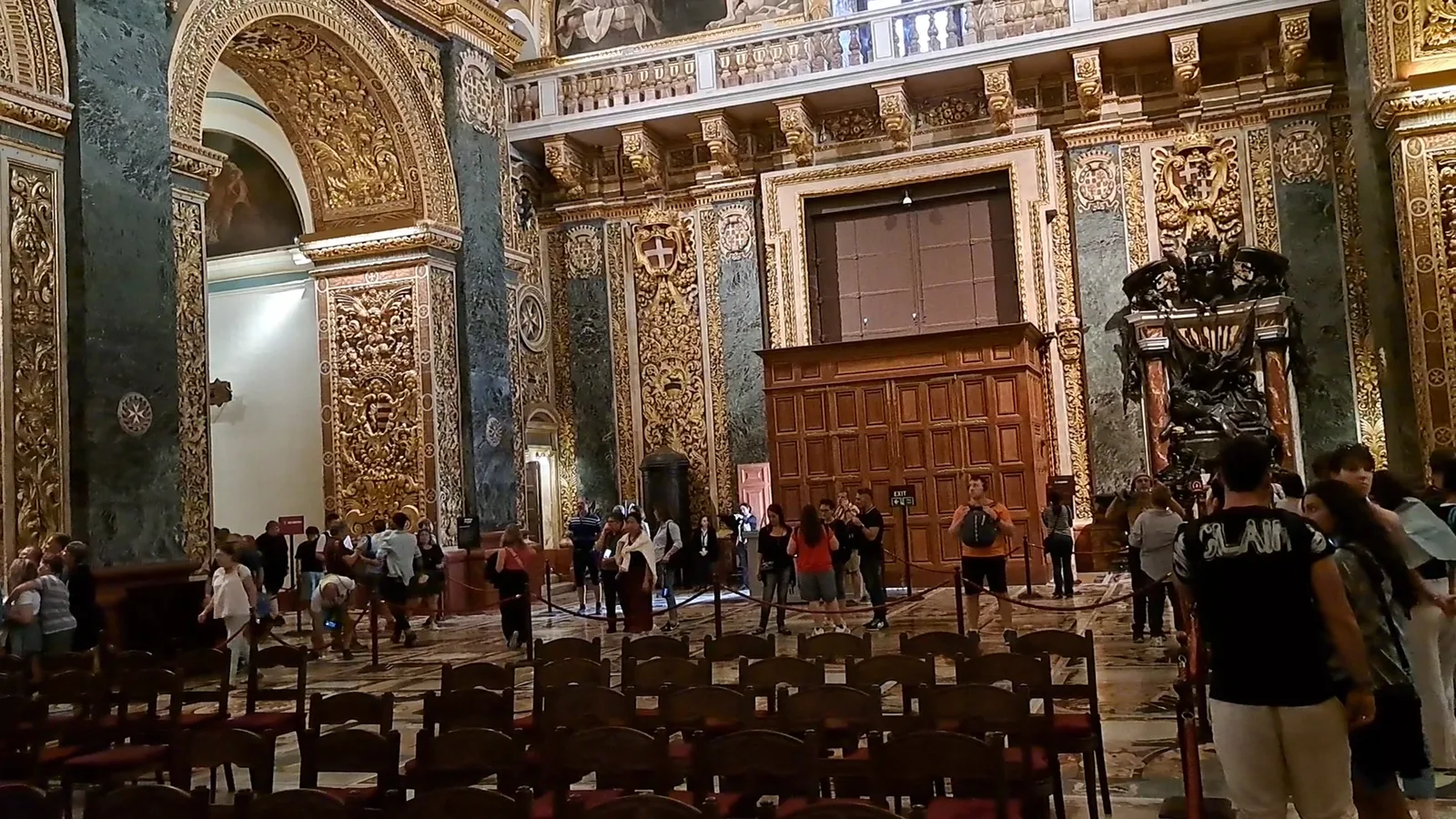 Interior at St John's Co-Cathedral Museum Valletta — travel photo