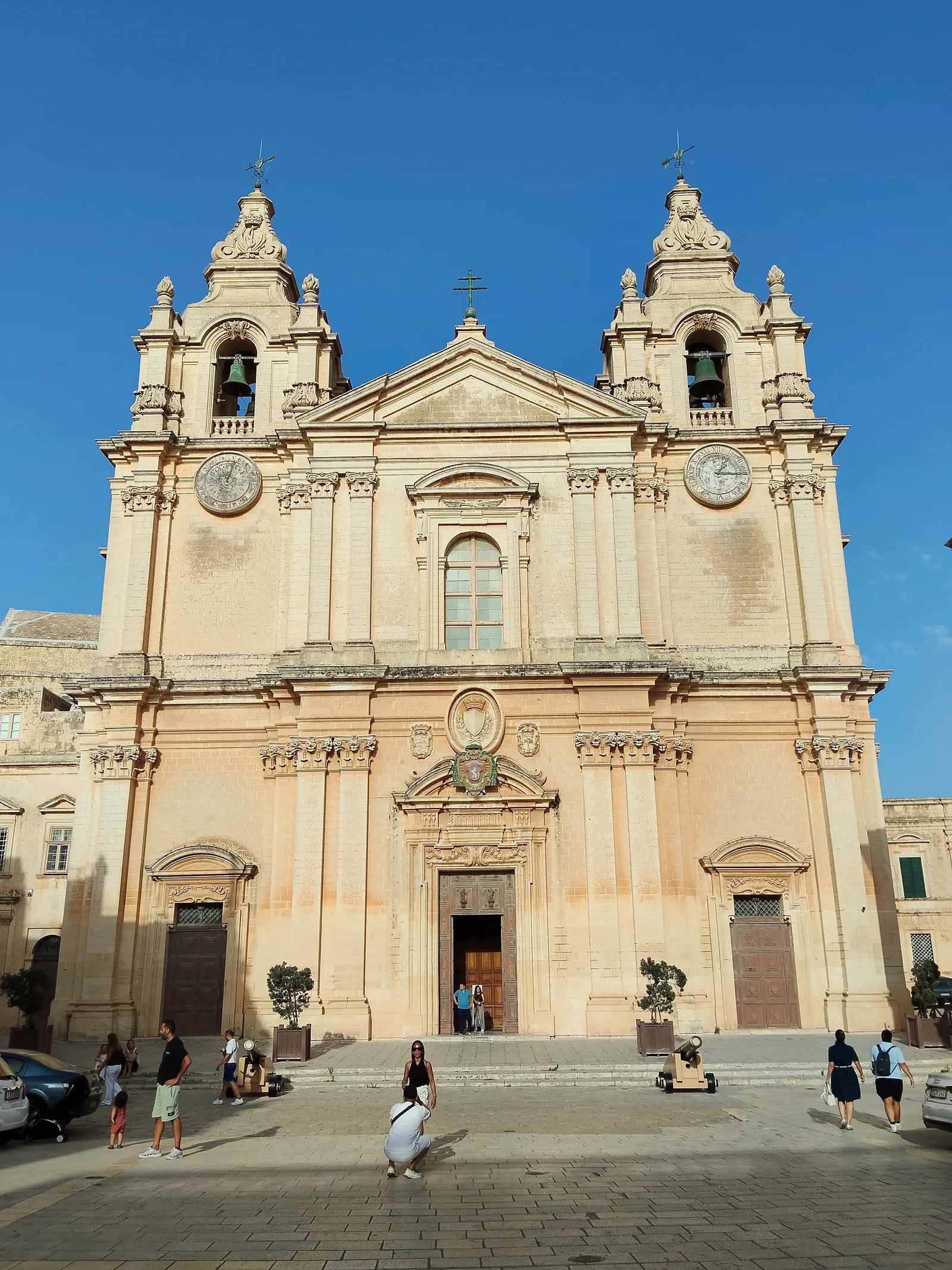 Main view at St. Paul's Cathedral Valletta — travel photo