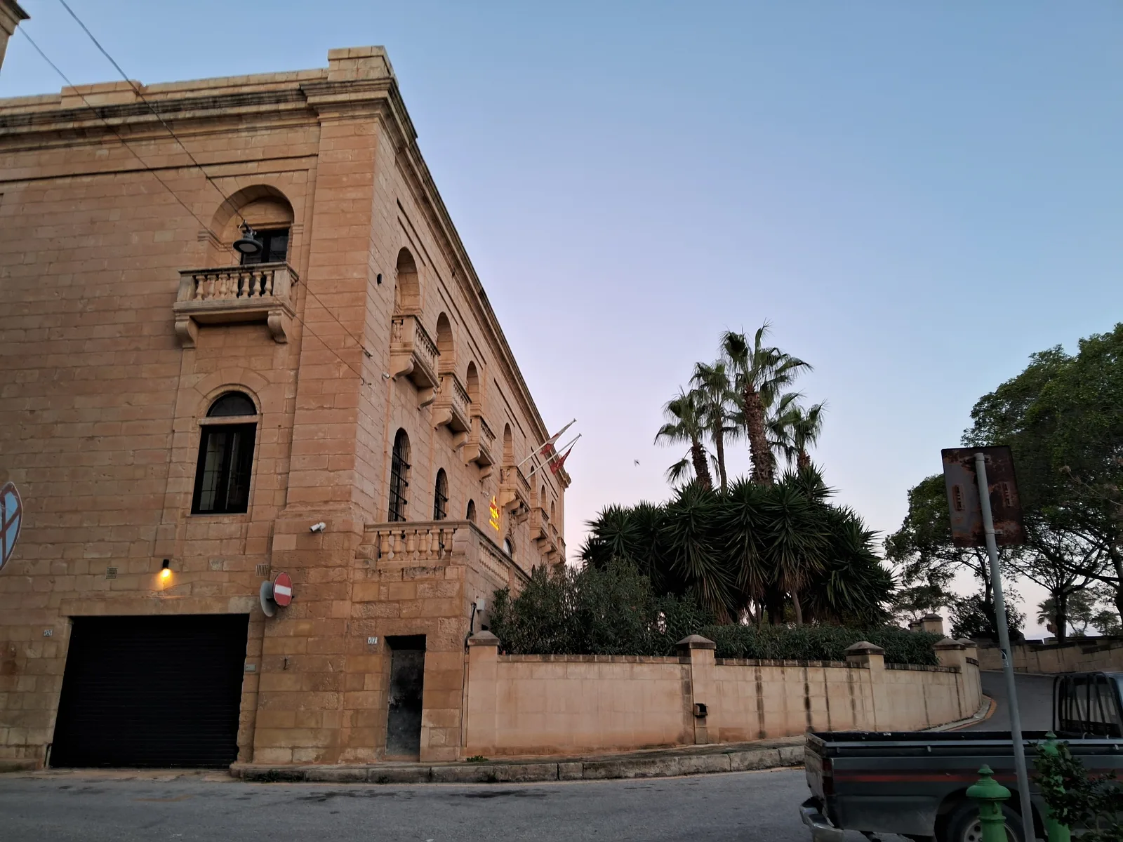 Interior at St Publius Square Valletta — travel photo