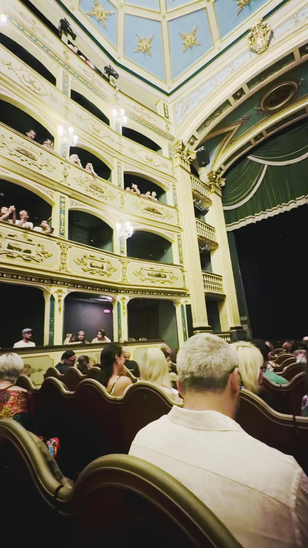 Interior at Teatru Manoel Valletta — travel photo