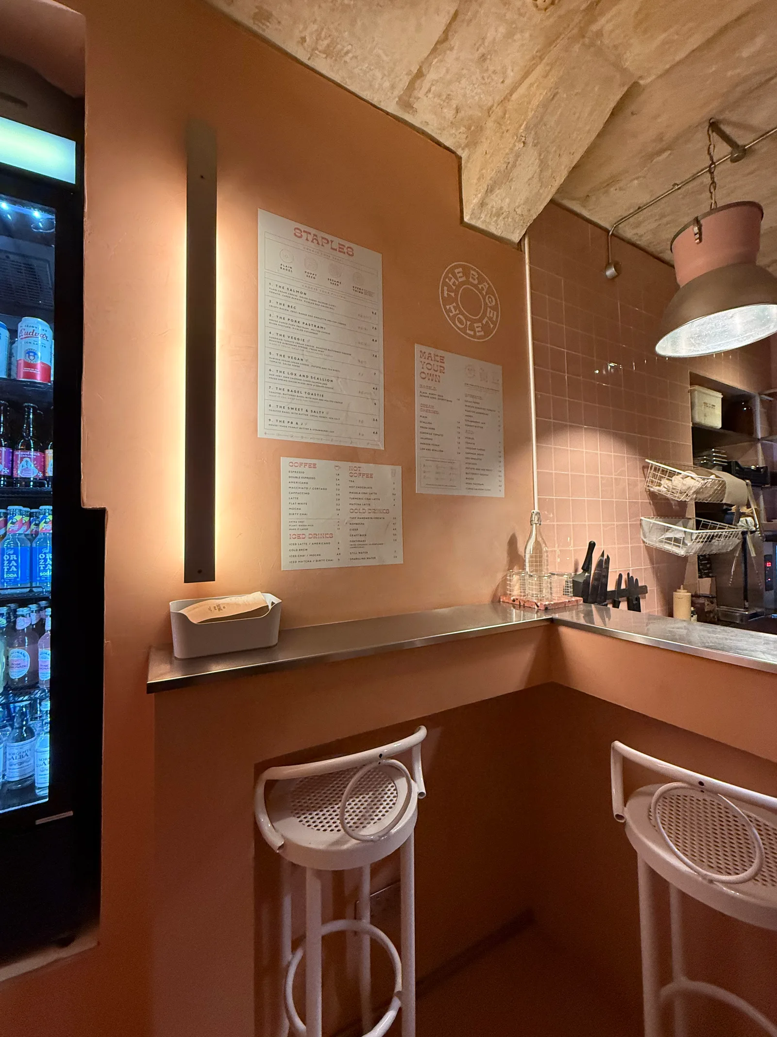 Main view at The Bagel Hole Valletta — travel photo