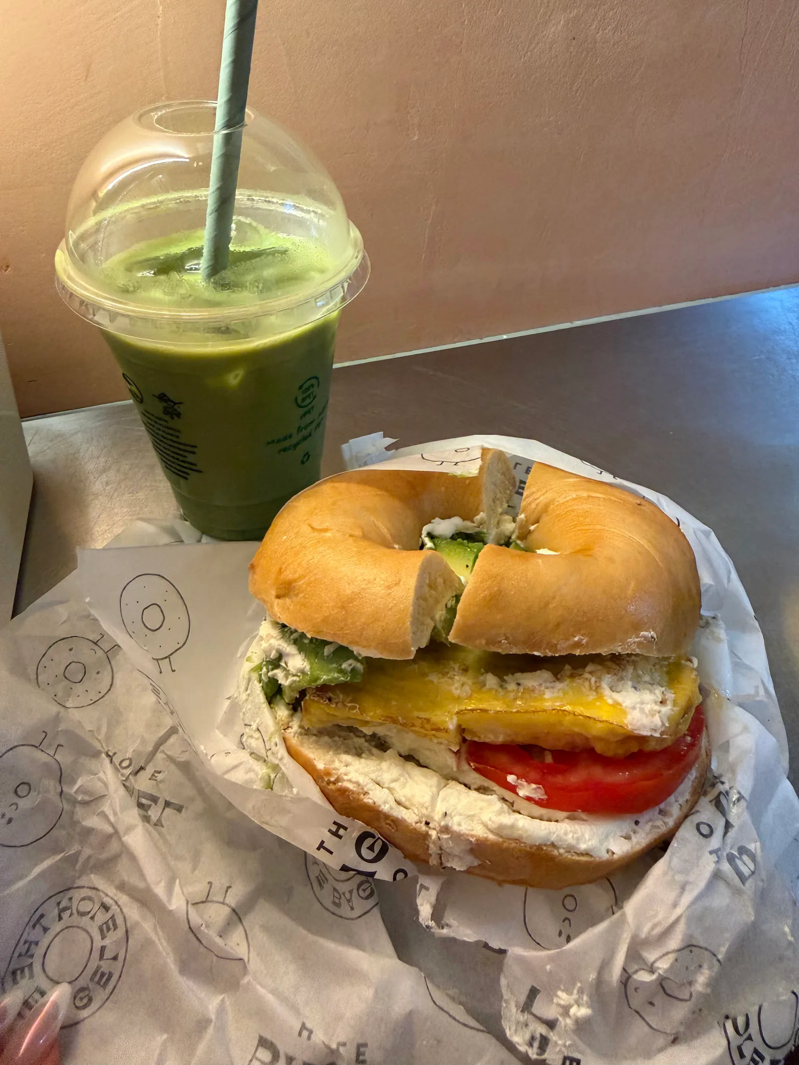 Interior at The Bagel Hole Valletta — travel photo