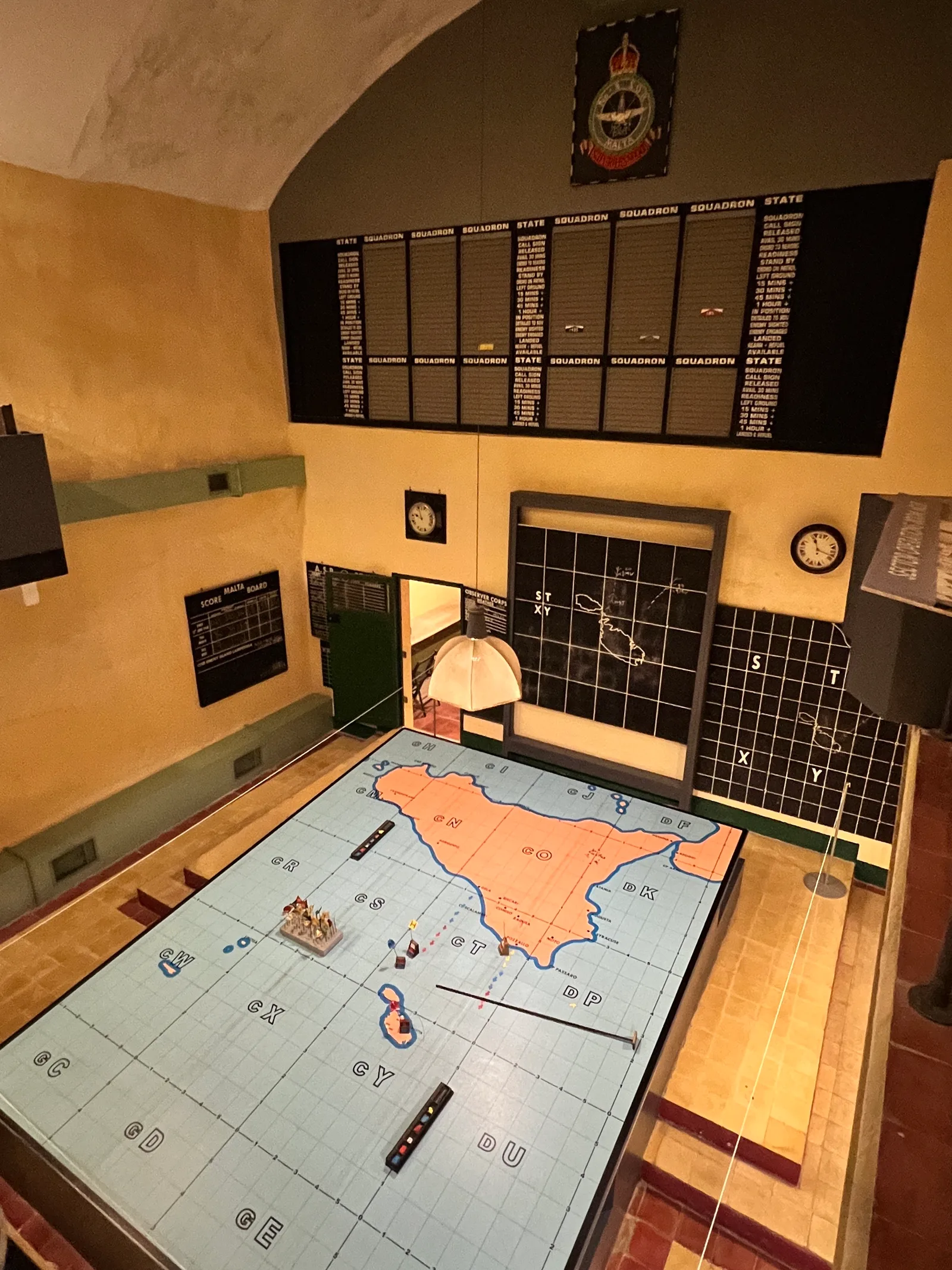 Atmosphere at The Lascaris War Rooms Valletta — travel photo
