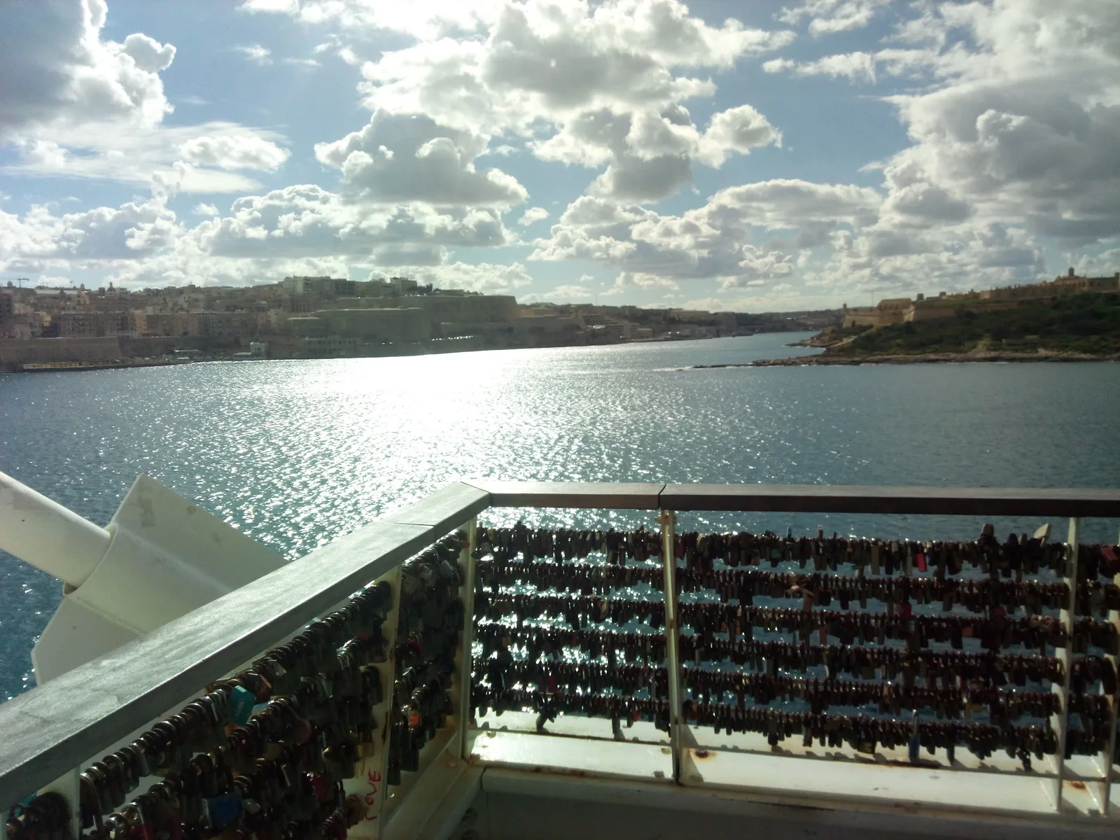 Interior at Tigné Pedestrian Bridge Valletta — travel photo