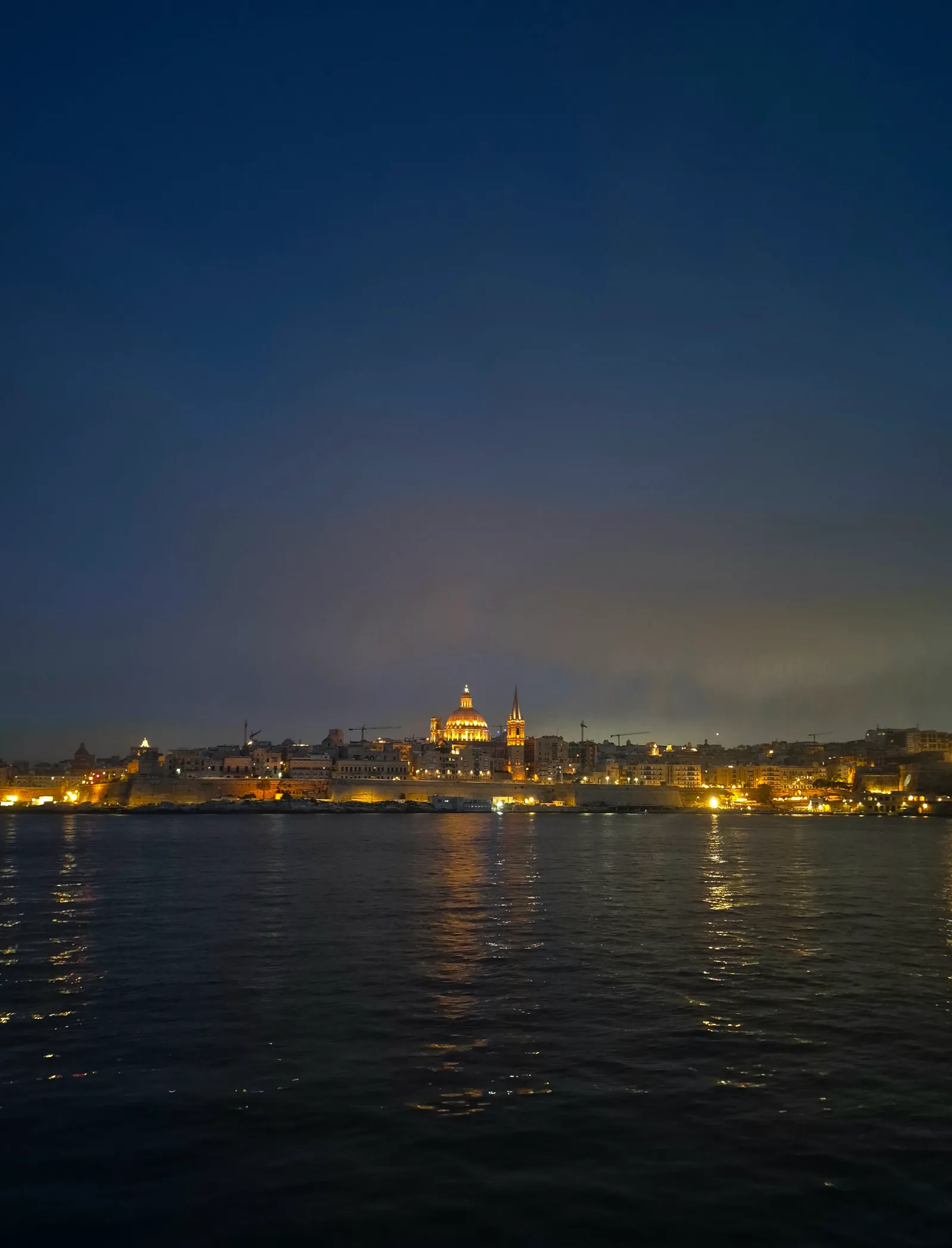 Atmosphere at Tigné Pedestrian Bridge Valletta — travel photo