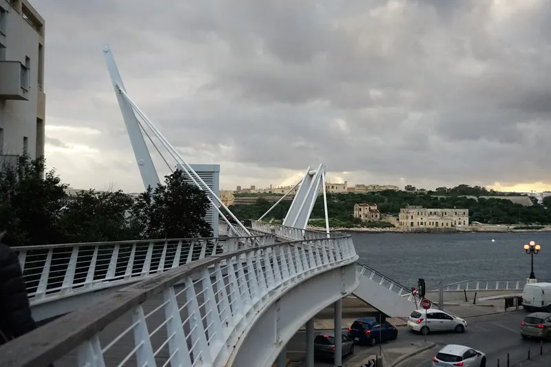 Tigné Pedestrian Bridge