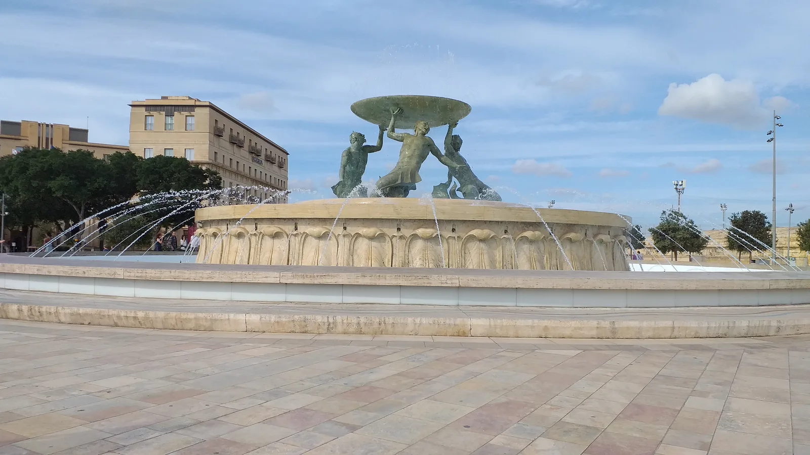 Interior at Tritons’ Fountain Valletta — travel photo