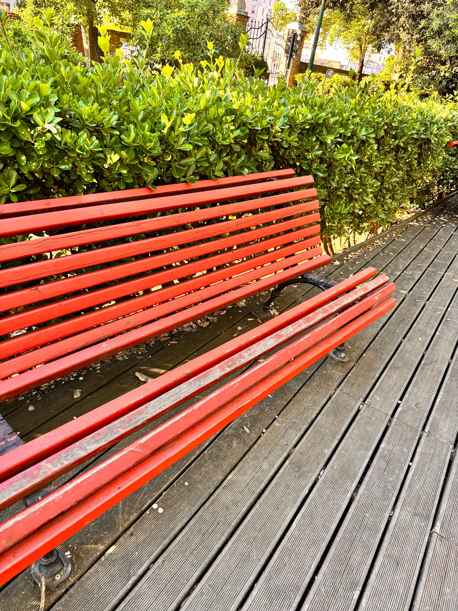 Details at Area giochi per bambini Venice — travel photo