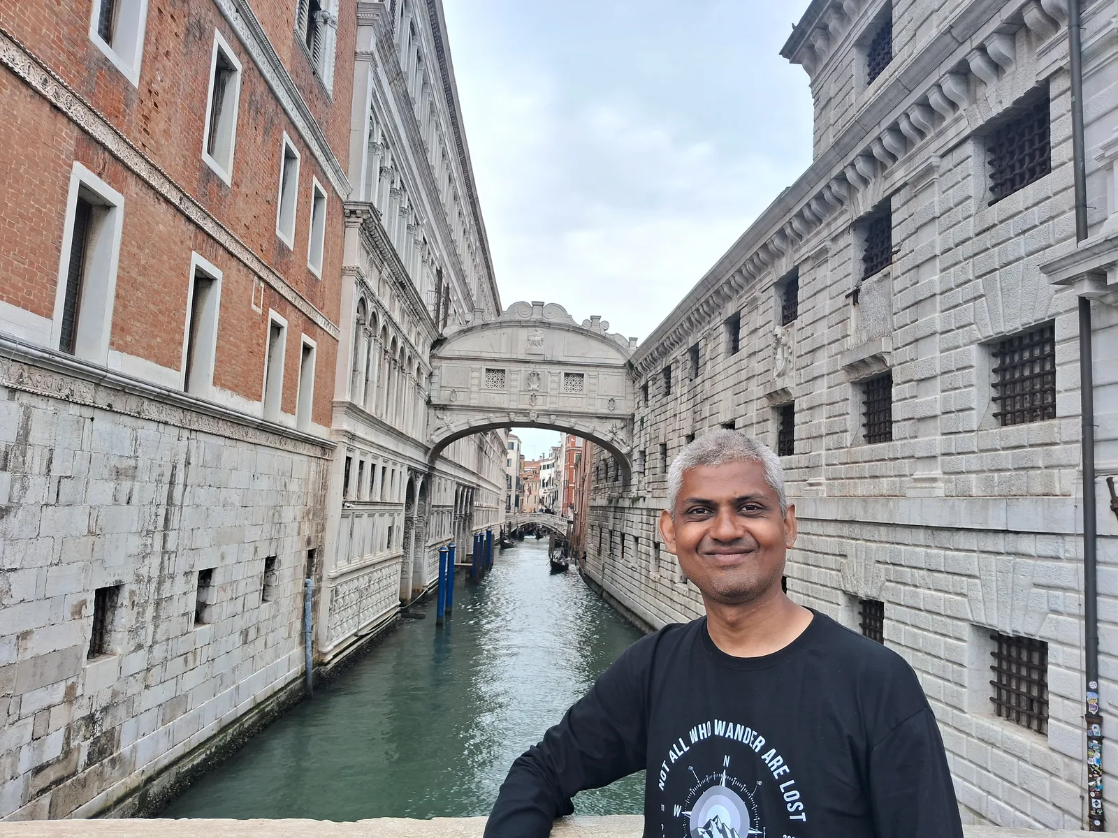 Interior at Bridge of Sighs Venice — travel photo