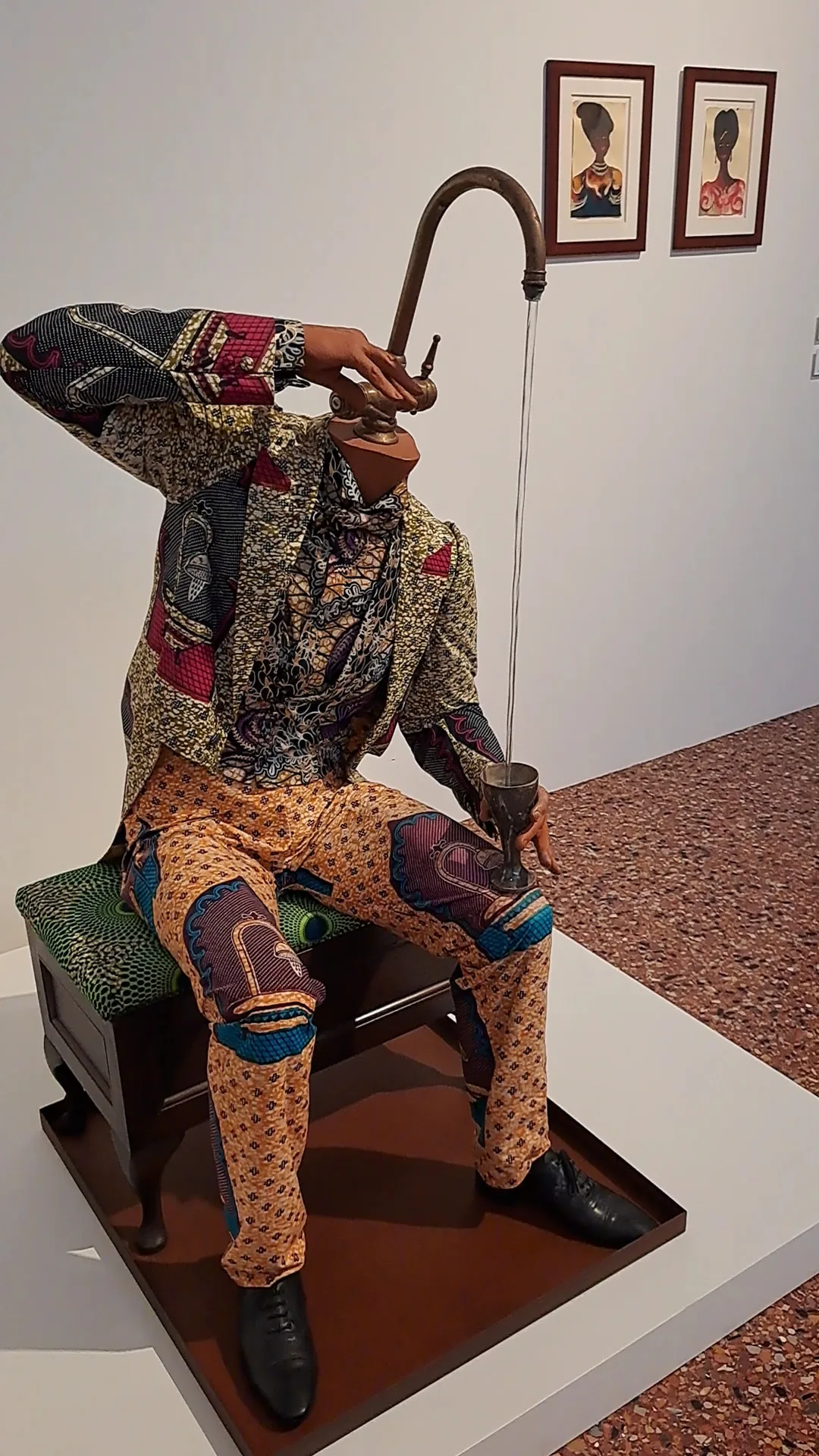 Interior at Ca' Pesaro International Gallery of Modern Art Venice — travel photo