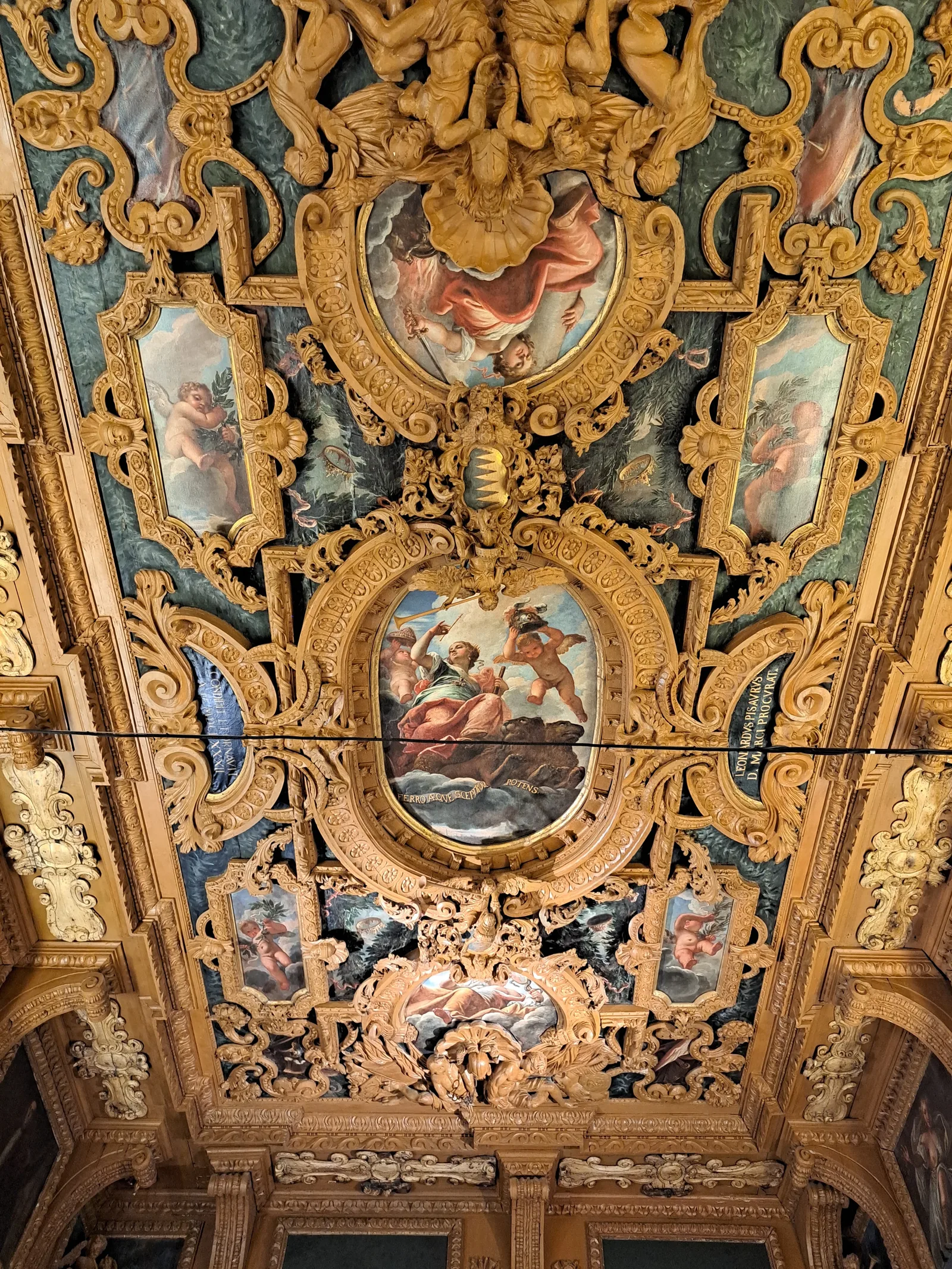 Atmosphere at Ca' Pesaro International Gallery of Modern Art Venice — travel photo