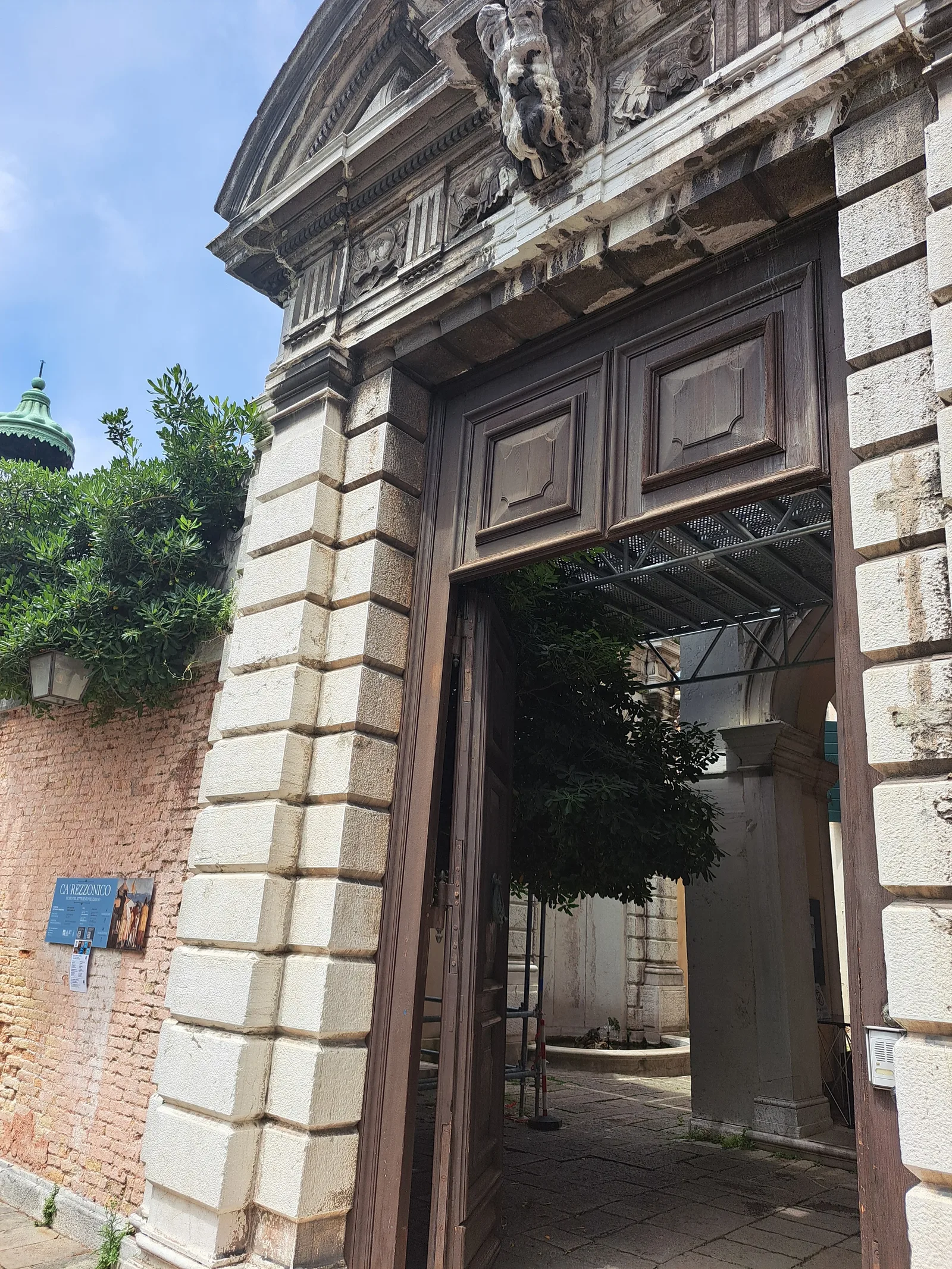 Interior at Ca' Rezzonico Venice — travel photo