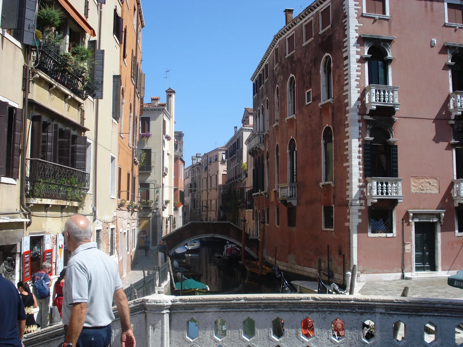 Interior at Campiello delle Erbe Venice — travel photo