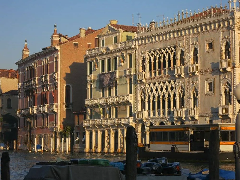 Main view at Galleria Giorgio Franchetti alla Ca' d'Oro Venice — travel photo
