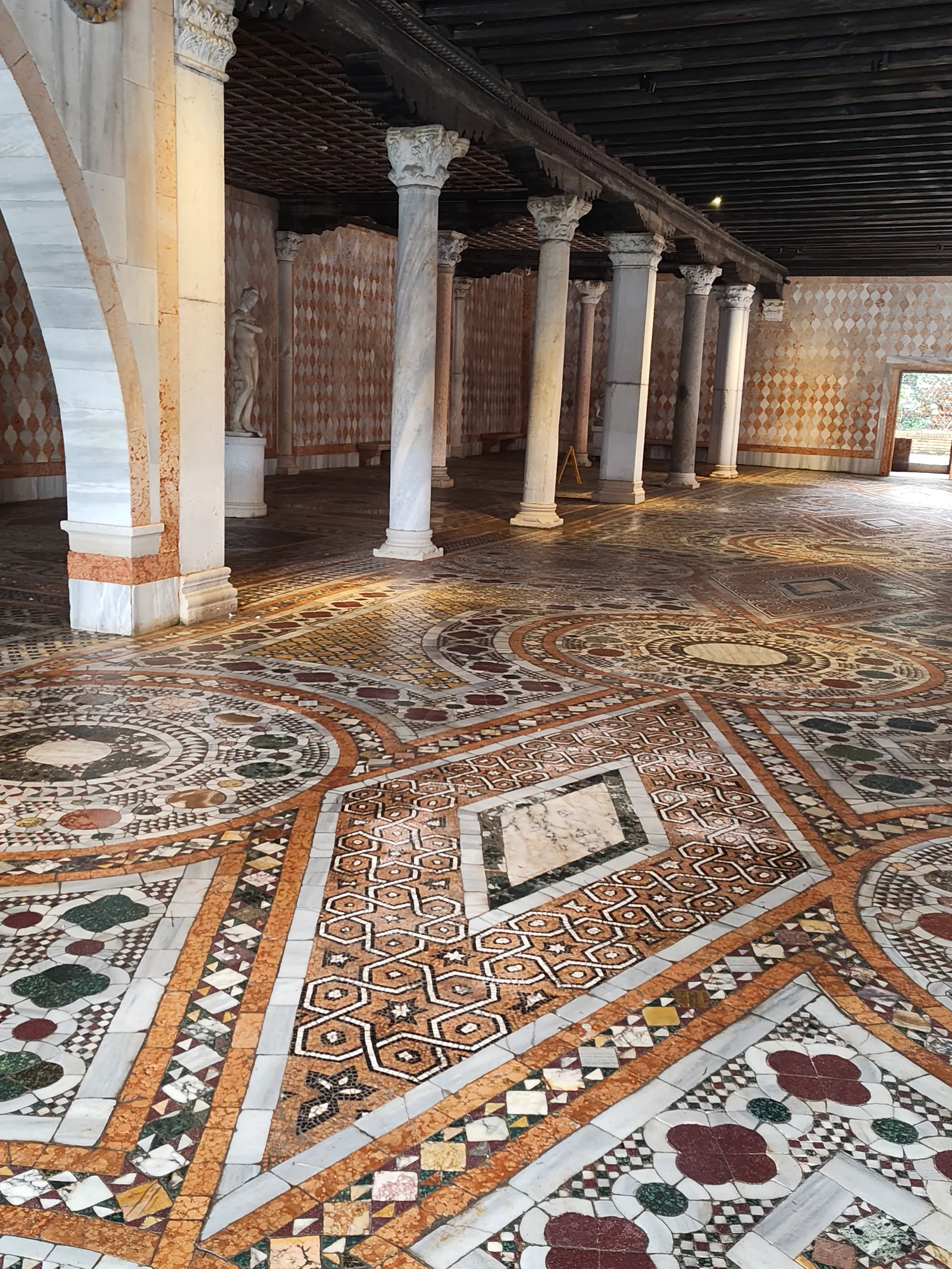 Interior at Galleria Giorgio Franchetti alla Ca' d'Oro Venice — travel photo