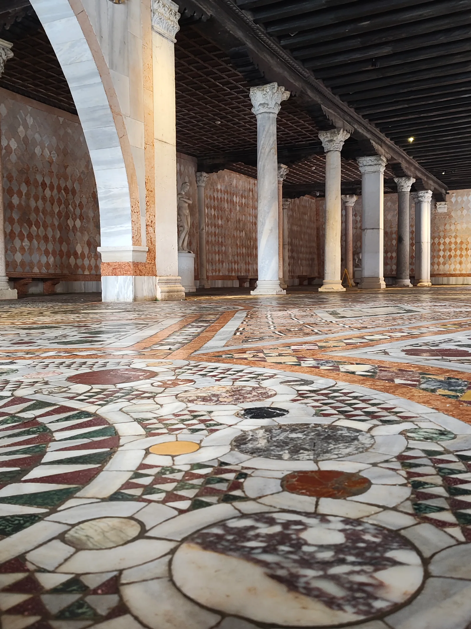 Details at Galleria Giorgio Franchetti alla Ca' d'Oro Venice — travel photo