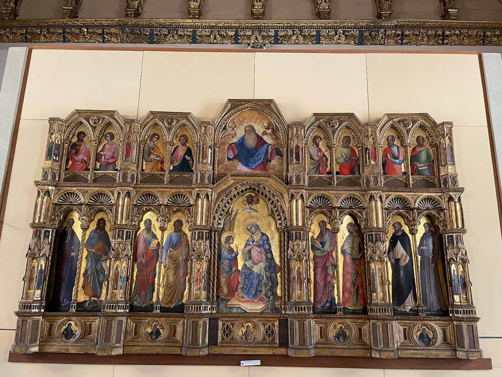 Interior at Gallerie dell'Accademia Venice — travel photo