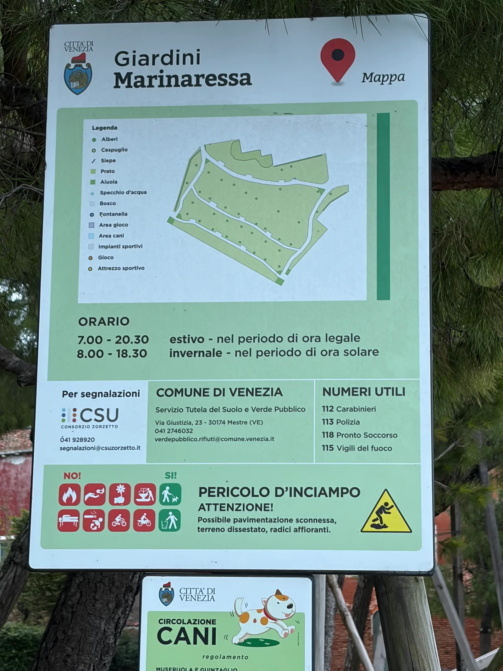 Atmosphere at Giardini della Marinaressa Venice — travel photo