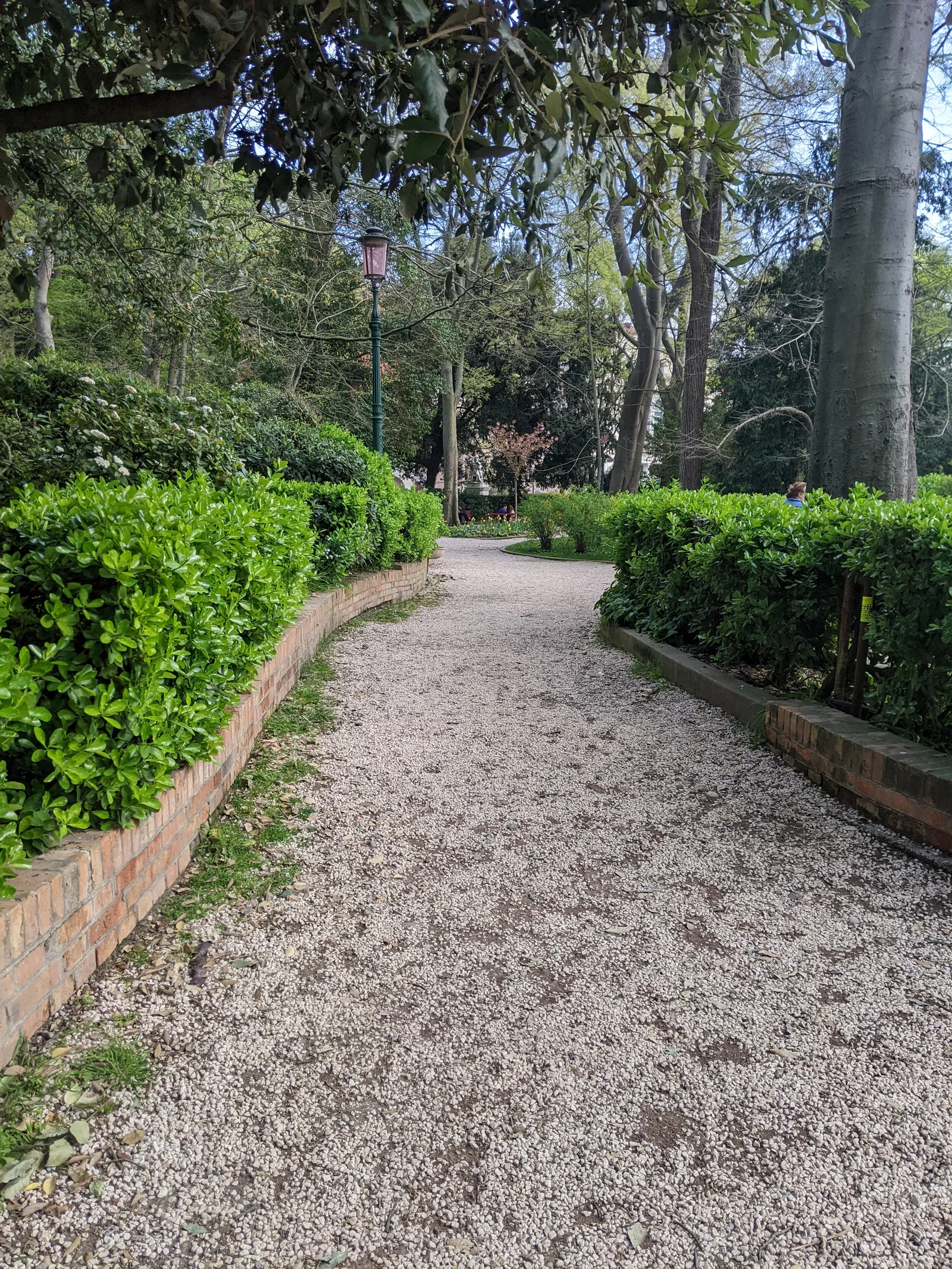 Atmosphere at Giardini Papadopoli Venice — travel photo