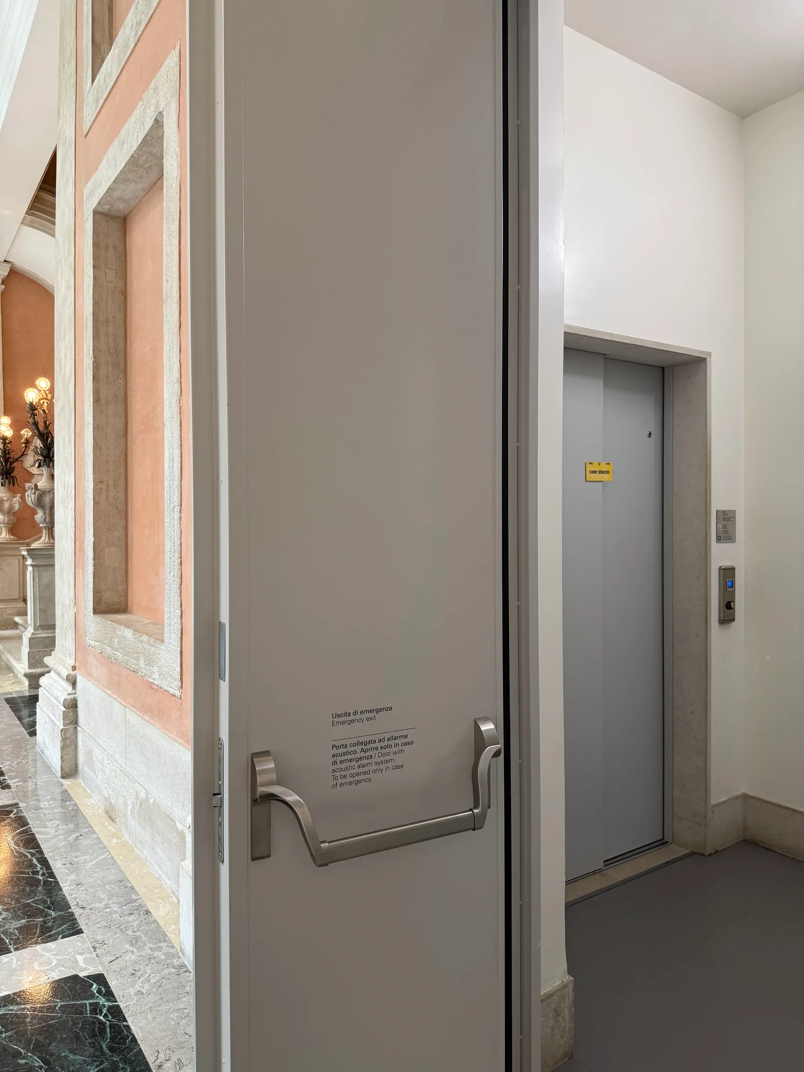 Interior at Grassi Palace Venice — travel photo