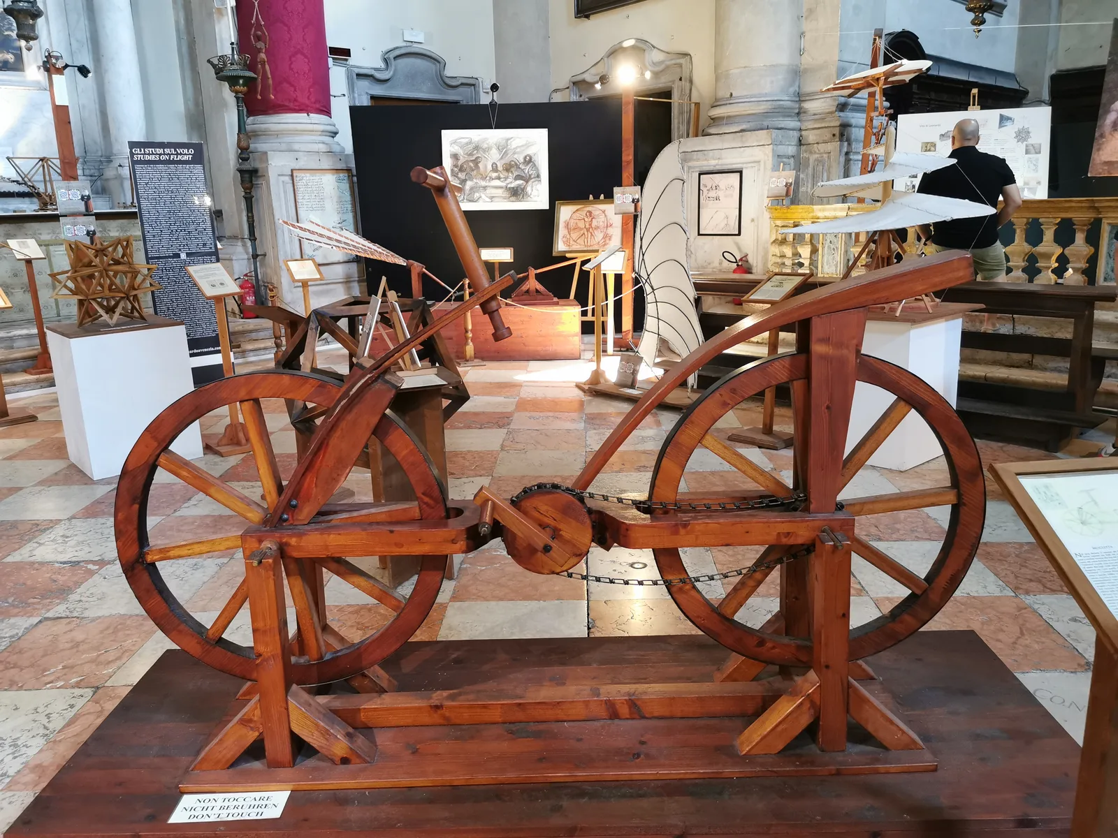 Main view at Leonardo da Vinci: The Exhibition in Venice Venice — travel photo