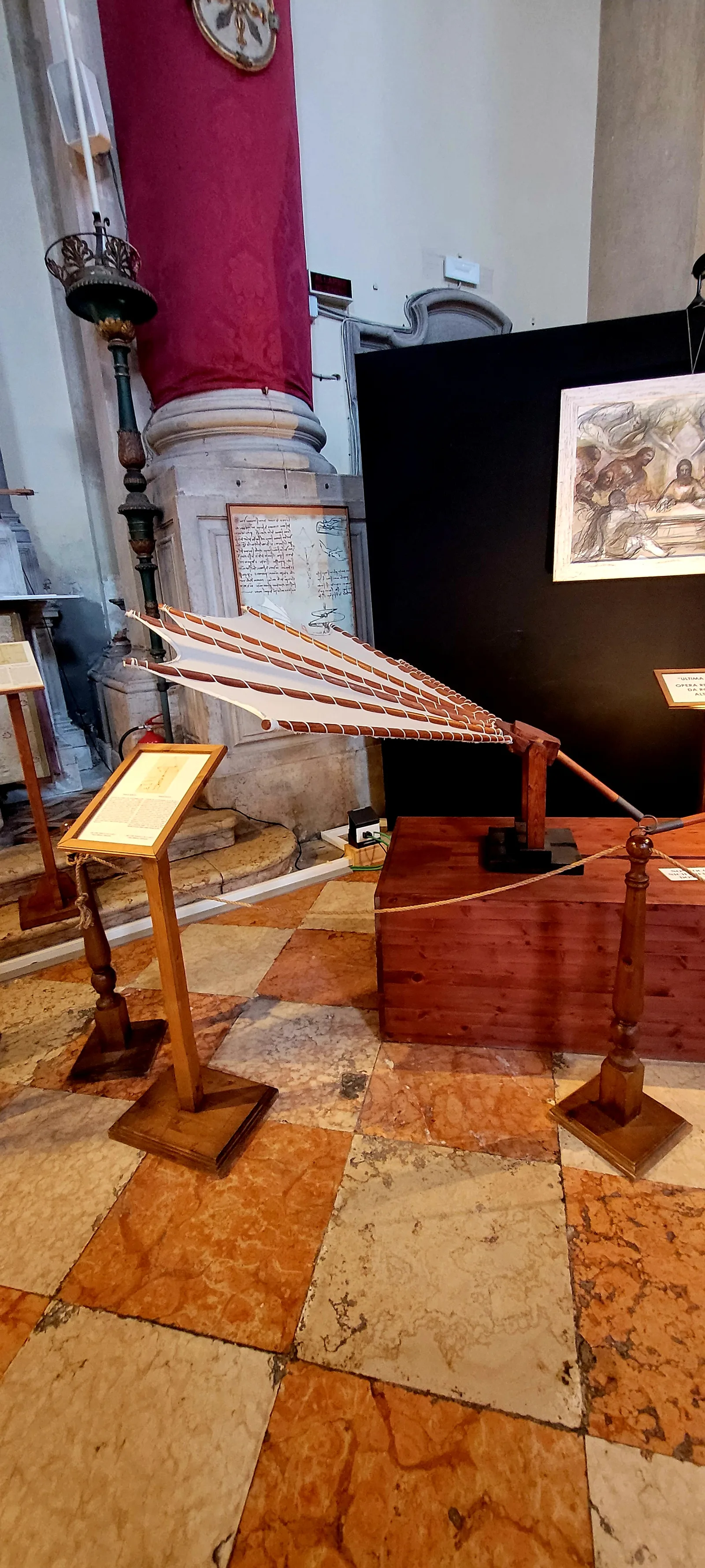 Atmosphere at Leonardo da Vinci: The Exhibition in Venice Venice — travel photo