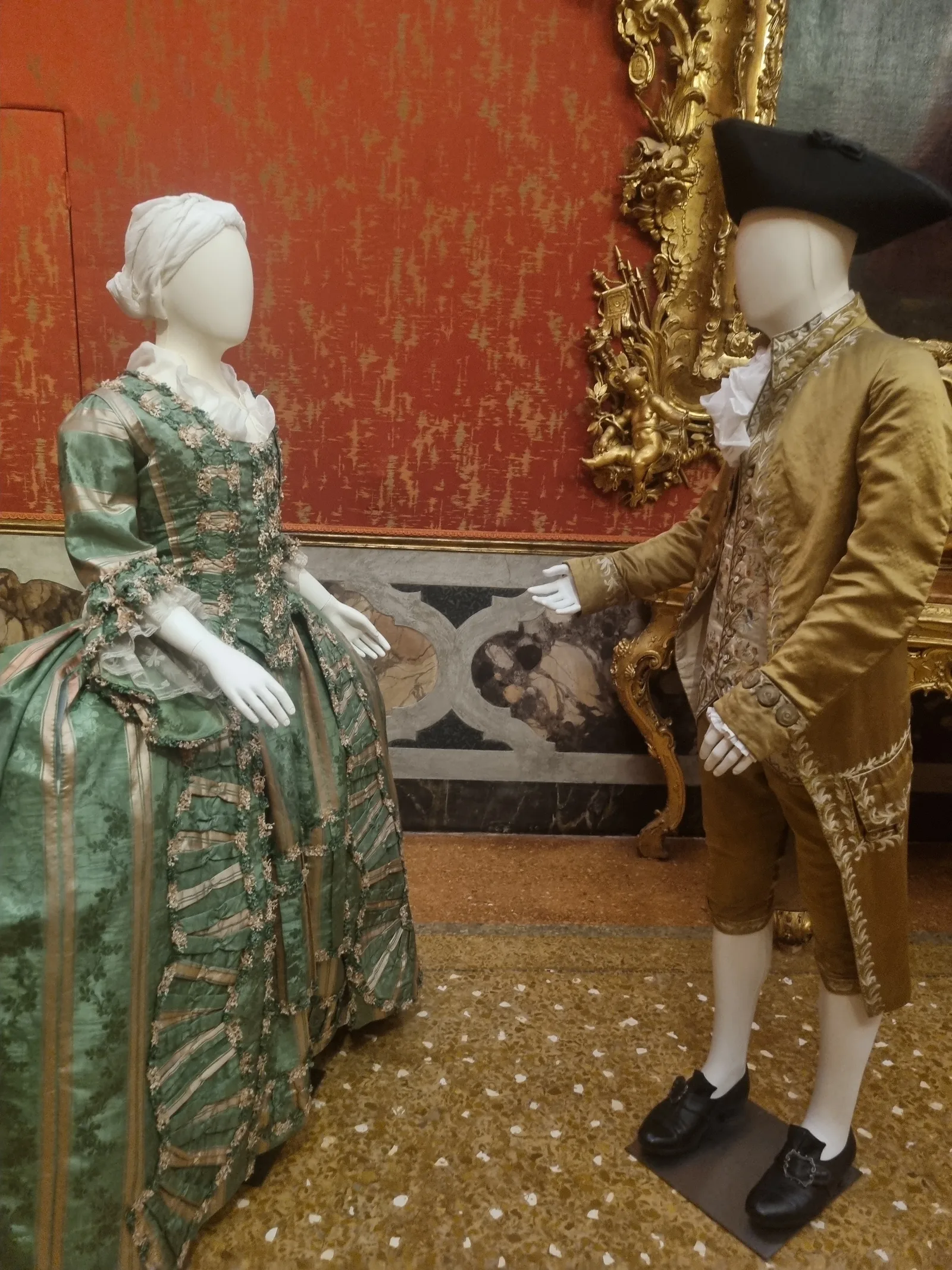 Details at Mocenigo Palace-Museum Venice — travel photo