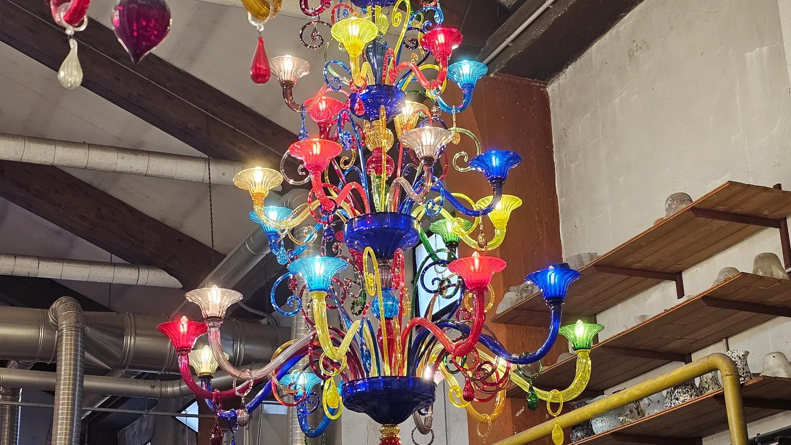Main view at Murano Glass Museum Venice — travel photo