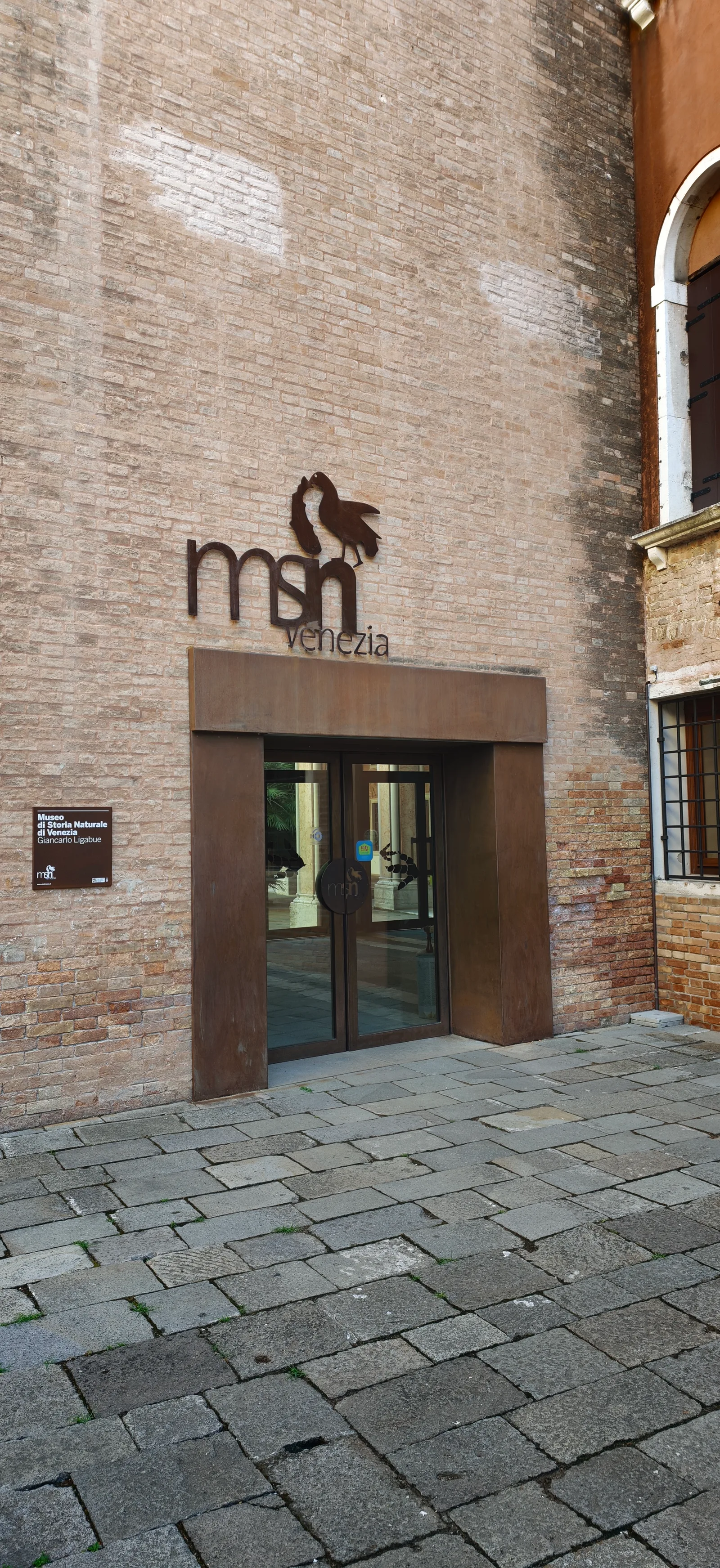Main view at Museo di Storia Naturale Giancarlo Ligabue (Fondaco dei Turchi) Venice — travel photo