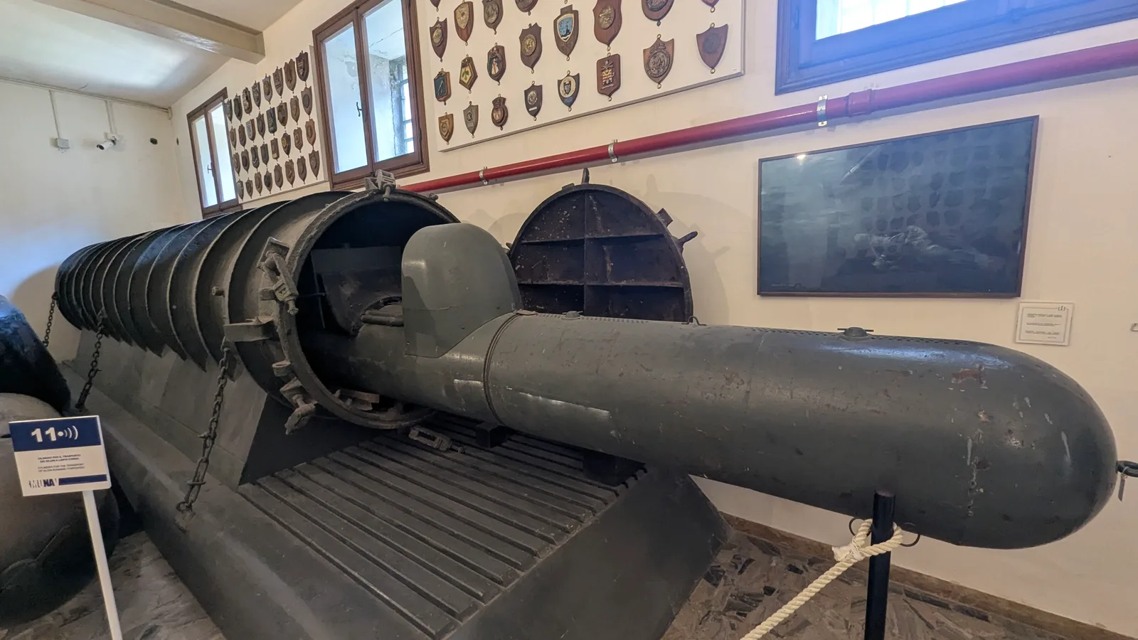 Interior at Museo Storico Navale di Venezia Venice — travel photo