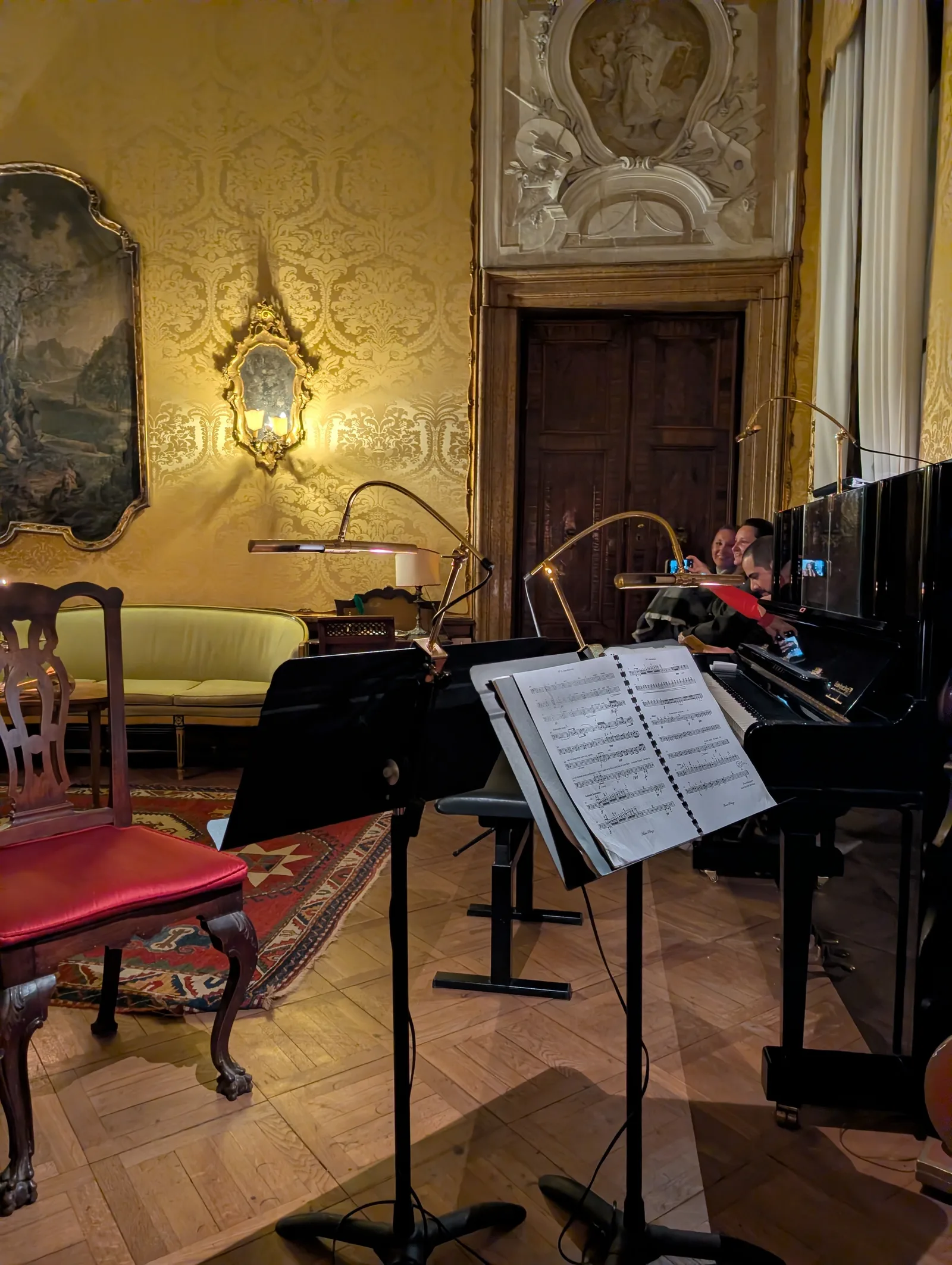 Details at Musica a Palazzo Venice — travel photo