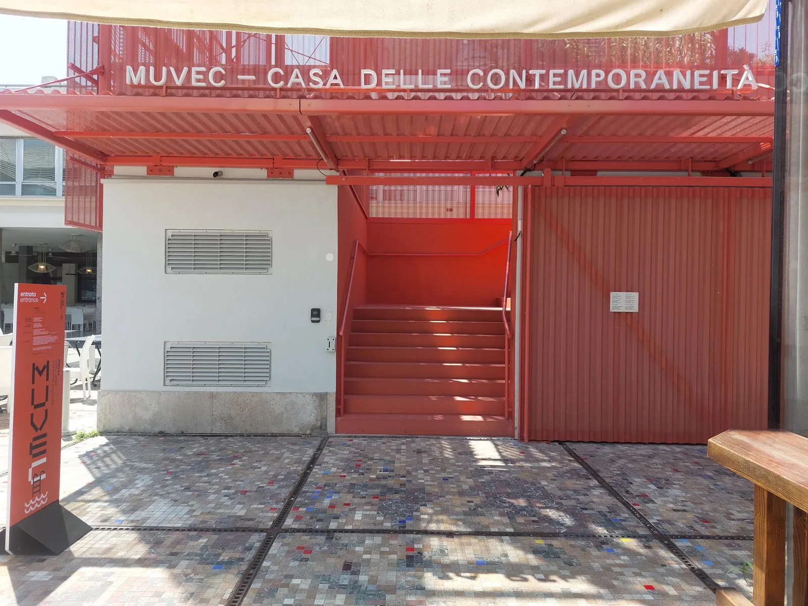 Interior at MUVEC – Casa delle Contemporaneità Venice — travel photo