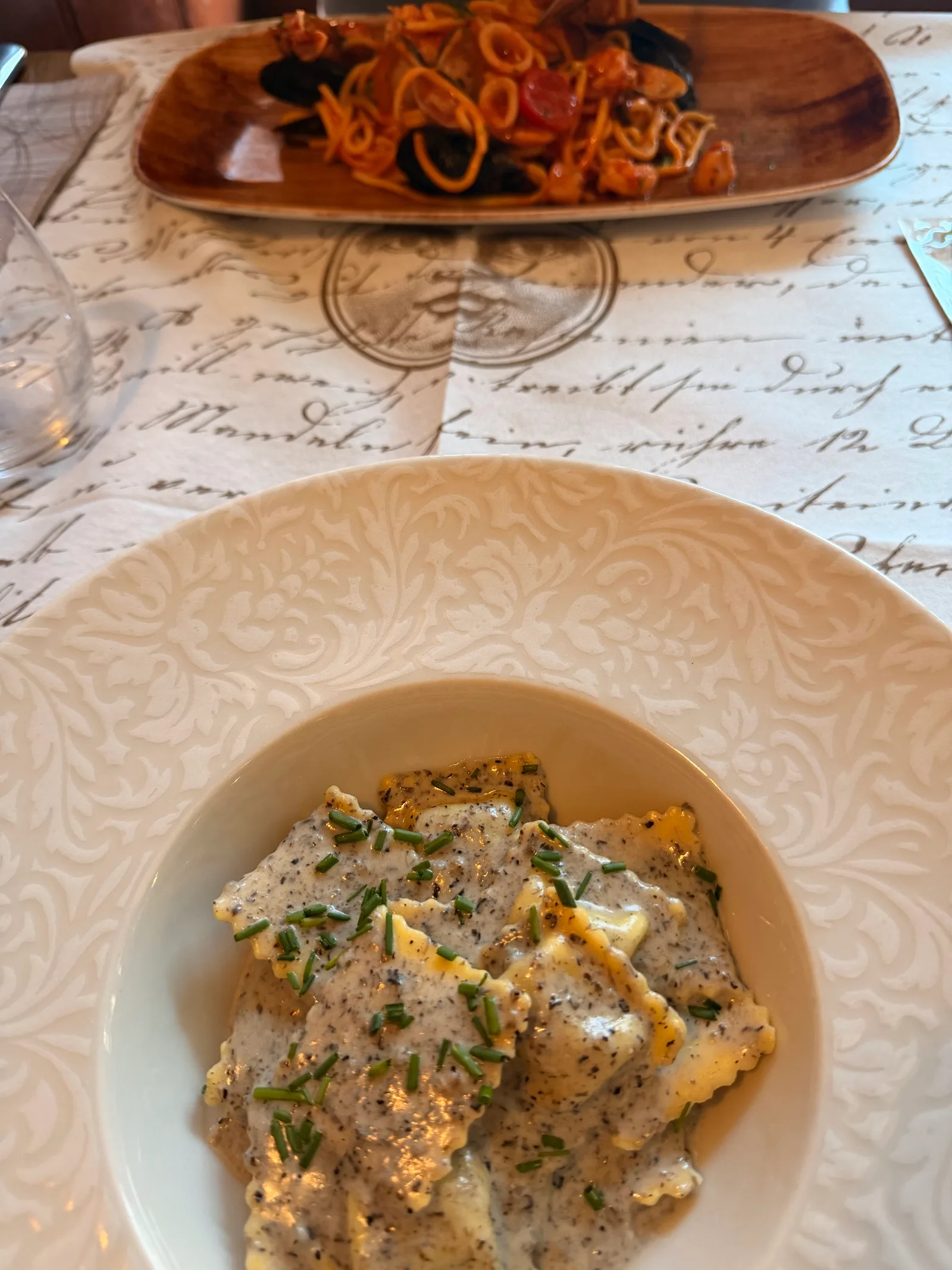Interior at Osteria Al Squero Venice — travel photo