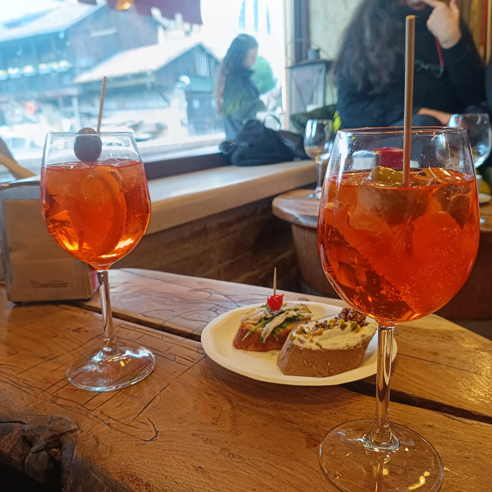 Atmosphere at Osteria Al Squero Venice — travel photo