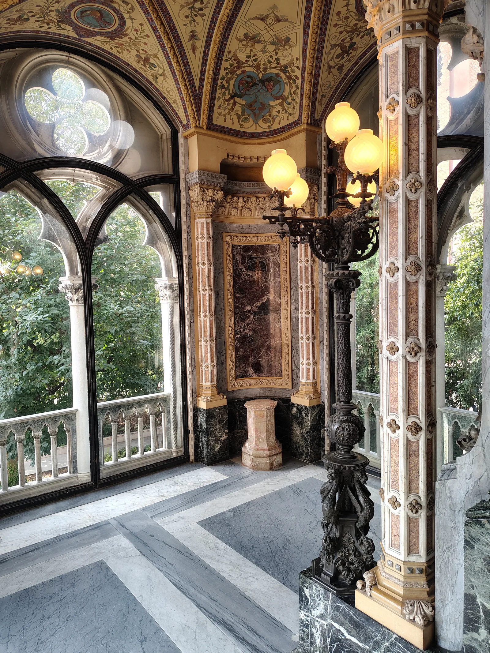Interior at Palazzo Cavalli-Franchetti Venice — travel photo