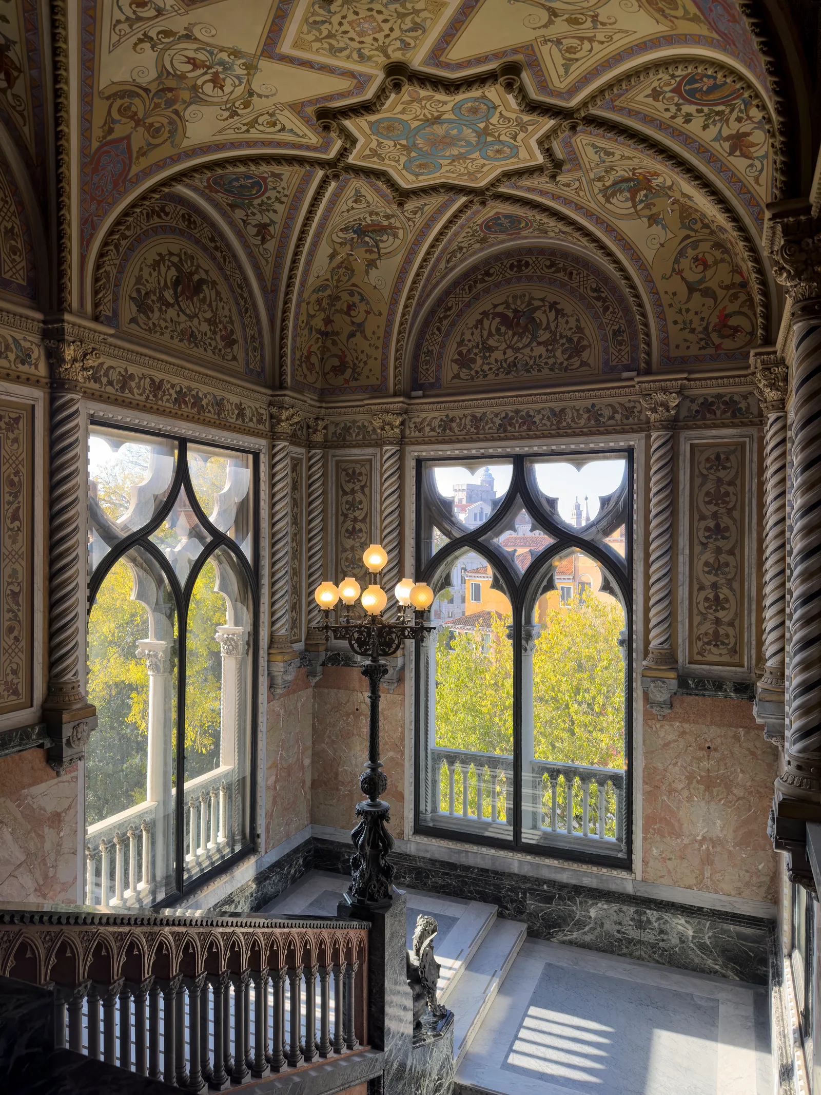 Atmosphere at Palazzo Cavalli-Franchetti Venice — travel photo