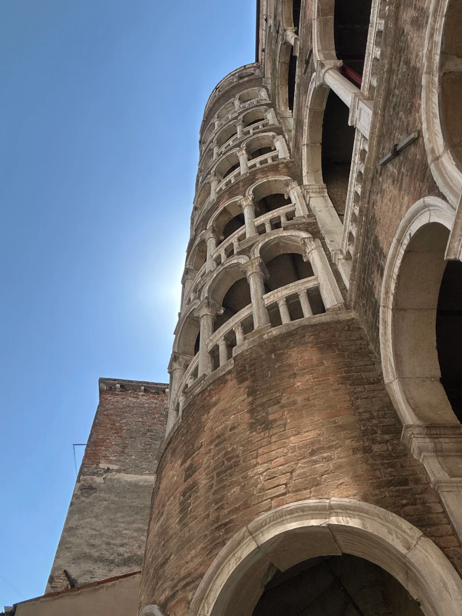 Main view at Palazzo Contarini del Bovolo Venice — travel photo