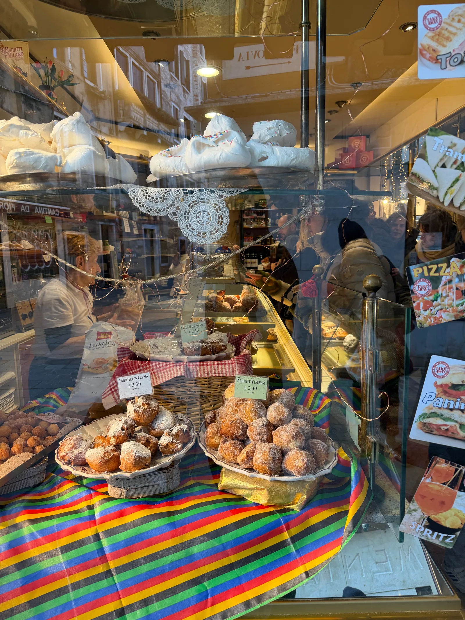 Details at Pasticceria Trevisan Venice — travel photo
