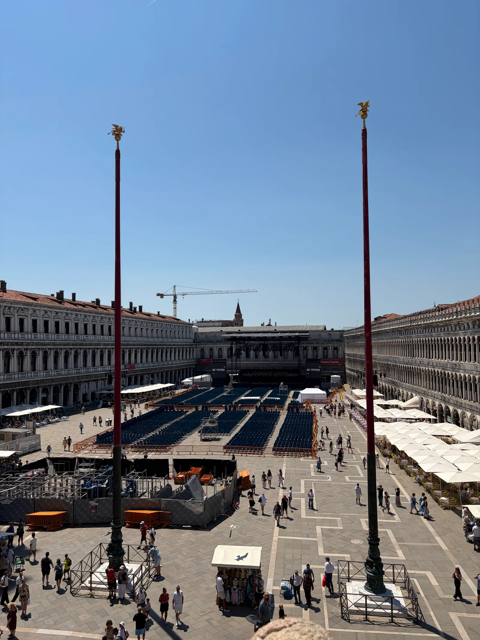 Details at Piazza San Marco Venice — travel photo