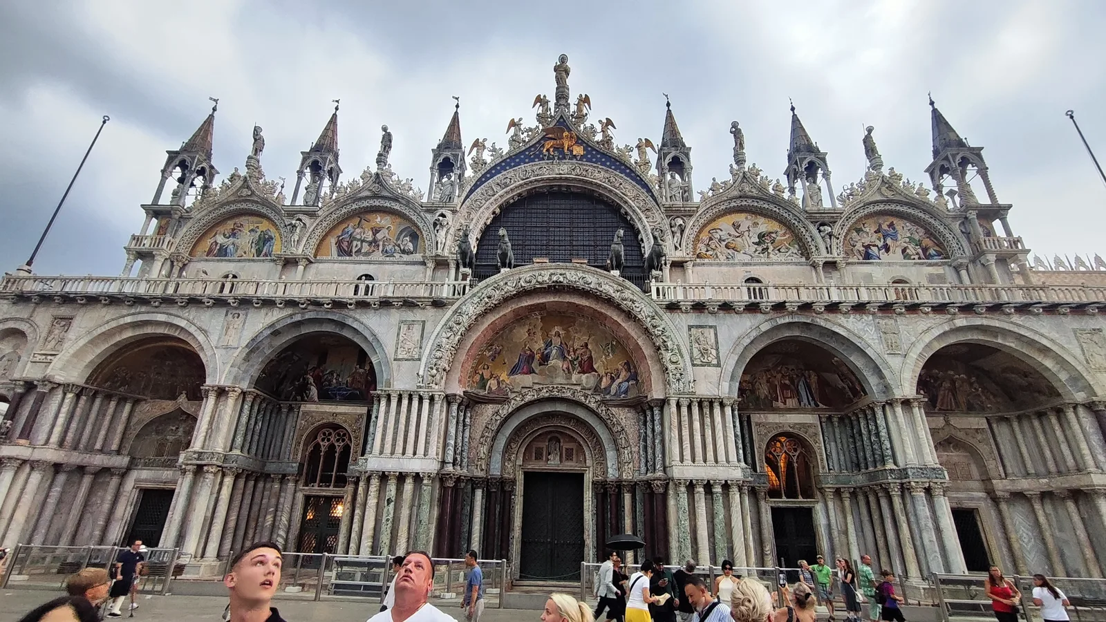 Main view at Saint Mark's Basilica Venice — travel photo