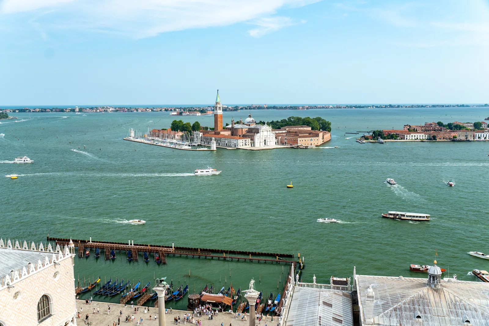 Interior at San Giorgio Maggiore Church Venice — travel photo