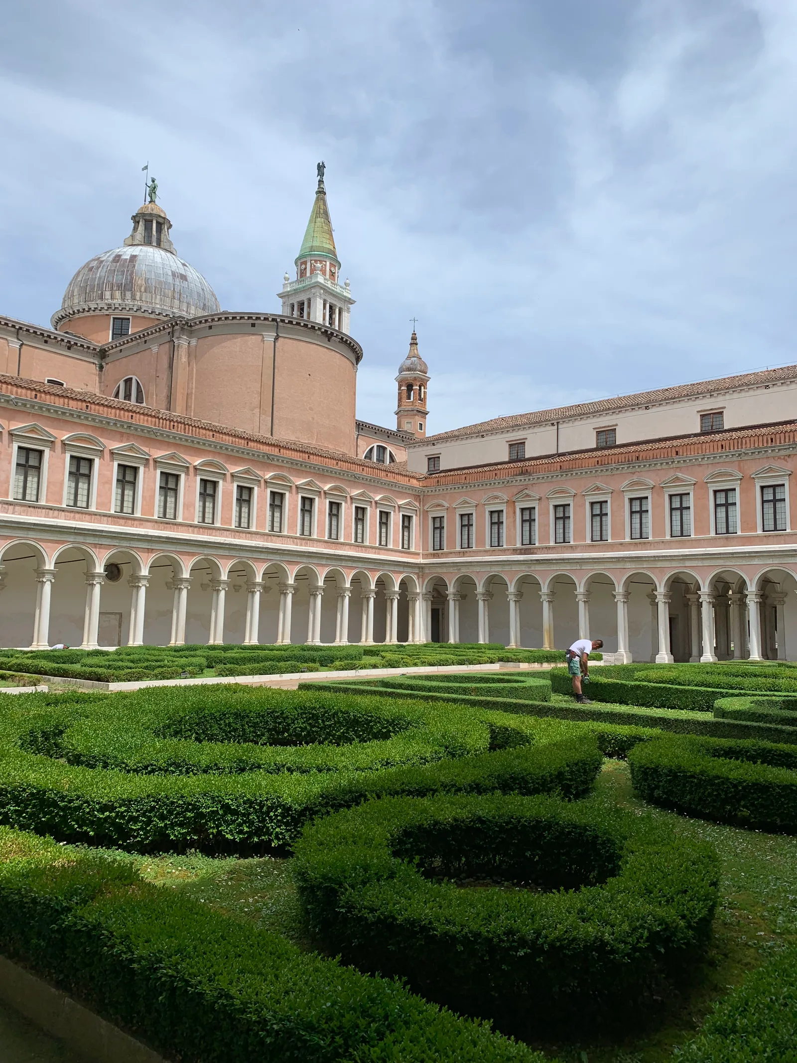 Details at San Giorgio Maggiore Church Venice — travel photo