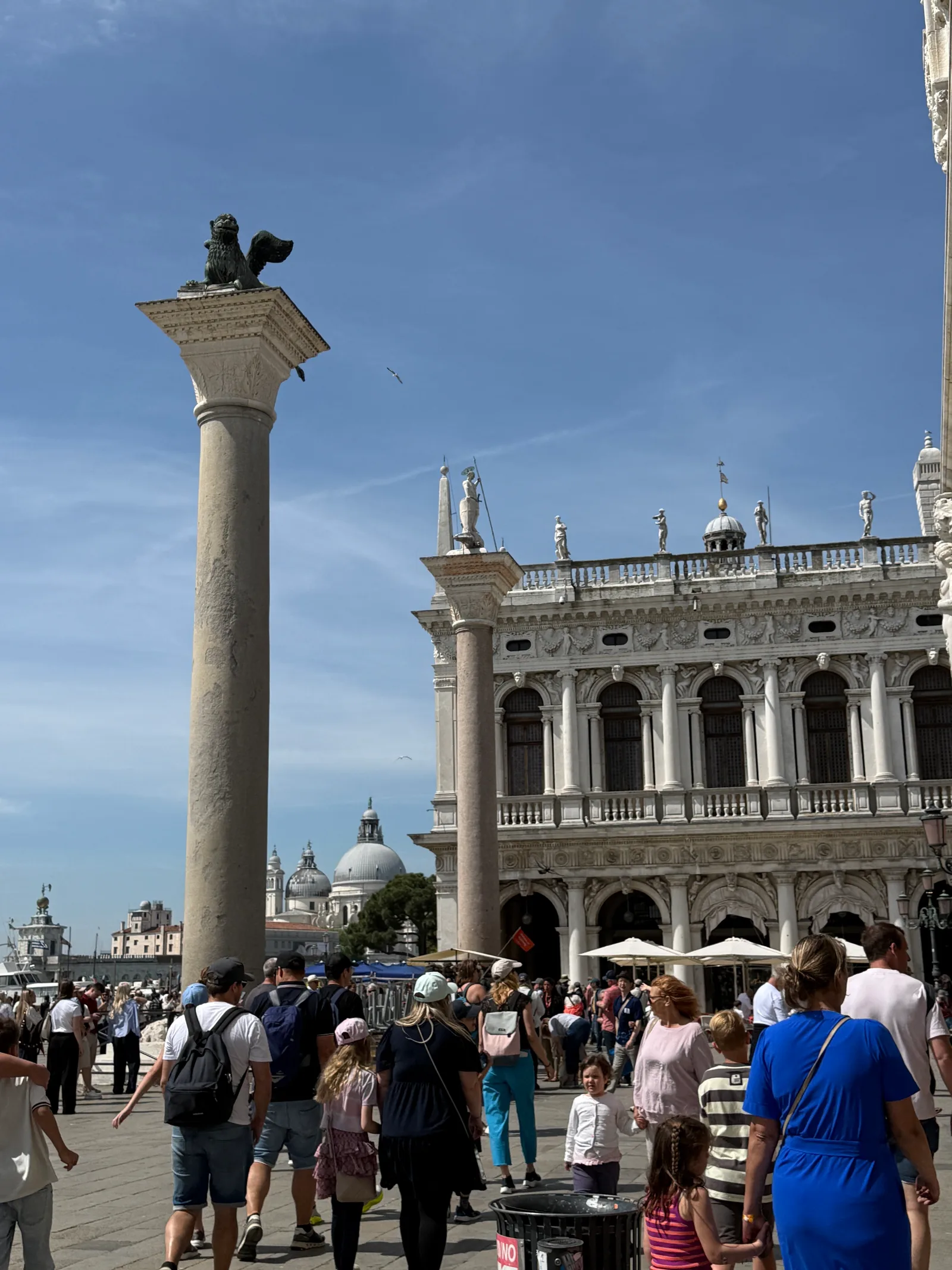 Atmosphere at St Mark's Campanile Venice — travel photo