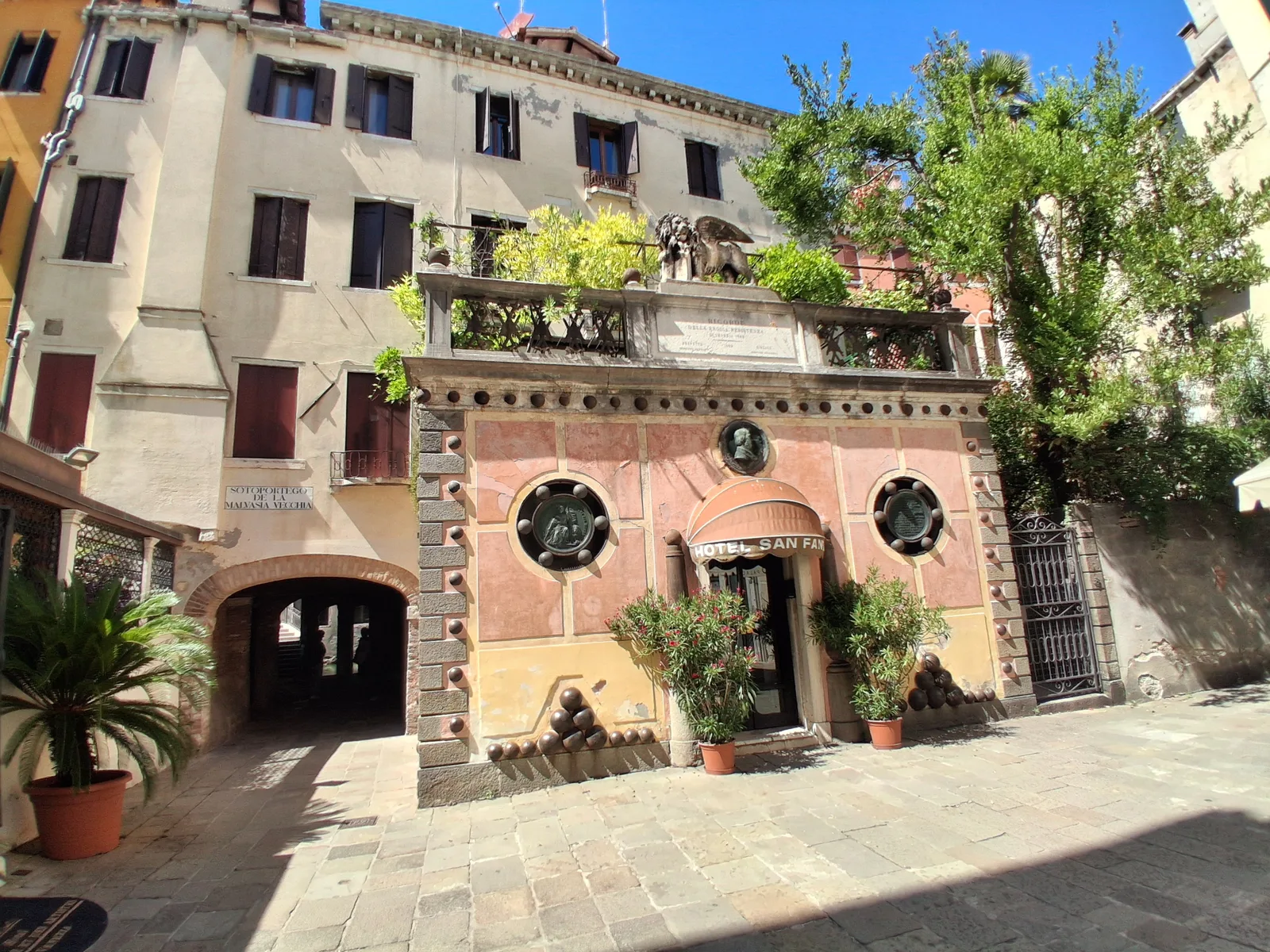 Main view at Teatro La Fenice Venice — travel photo