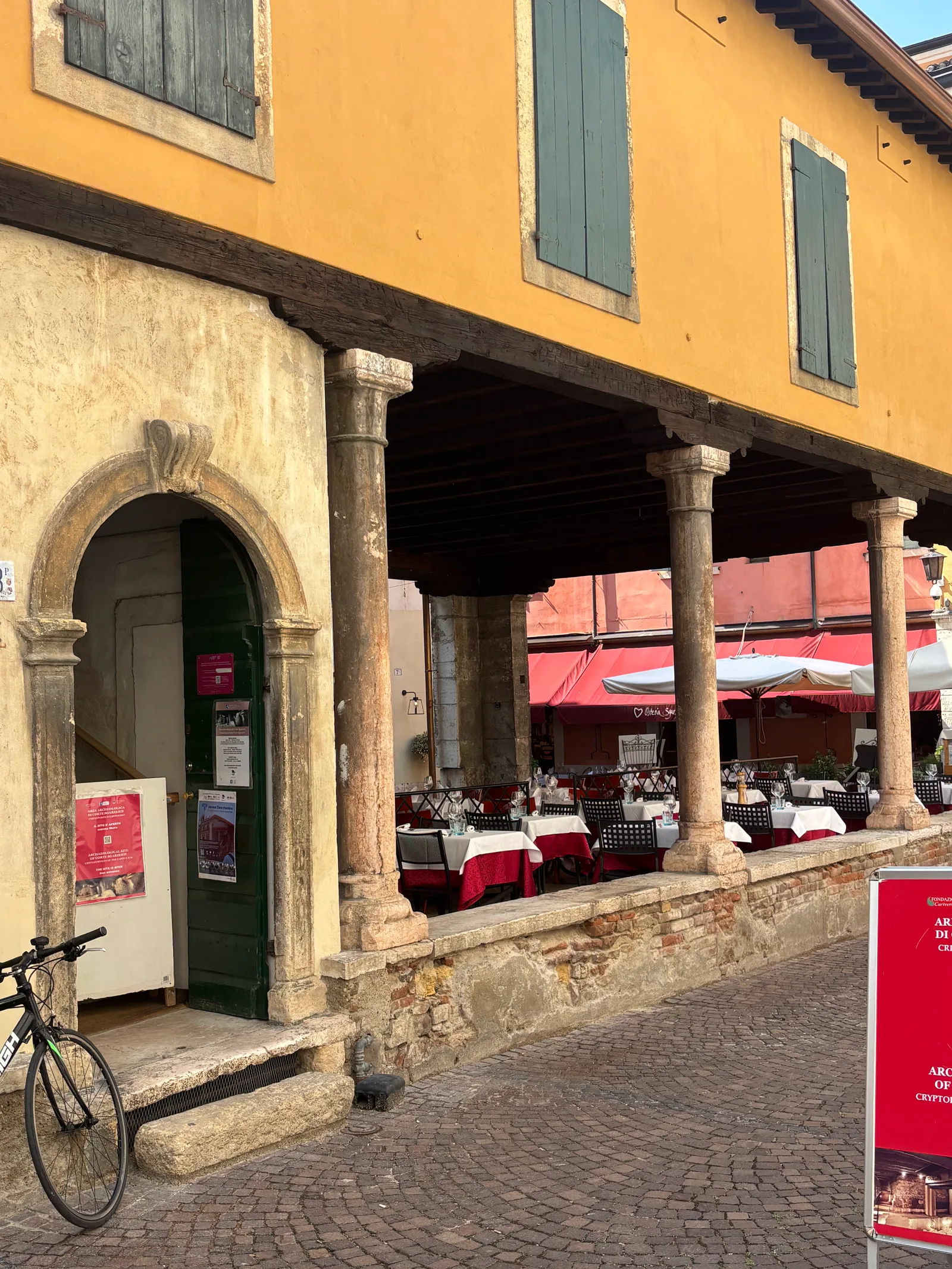 Main view at Area archeologica di Corte Sgarzerie Verona — travel photo
