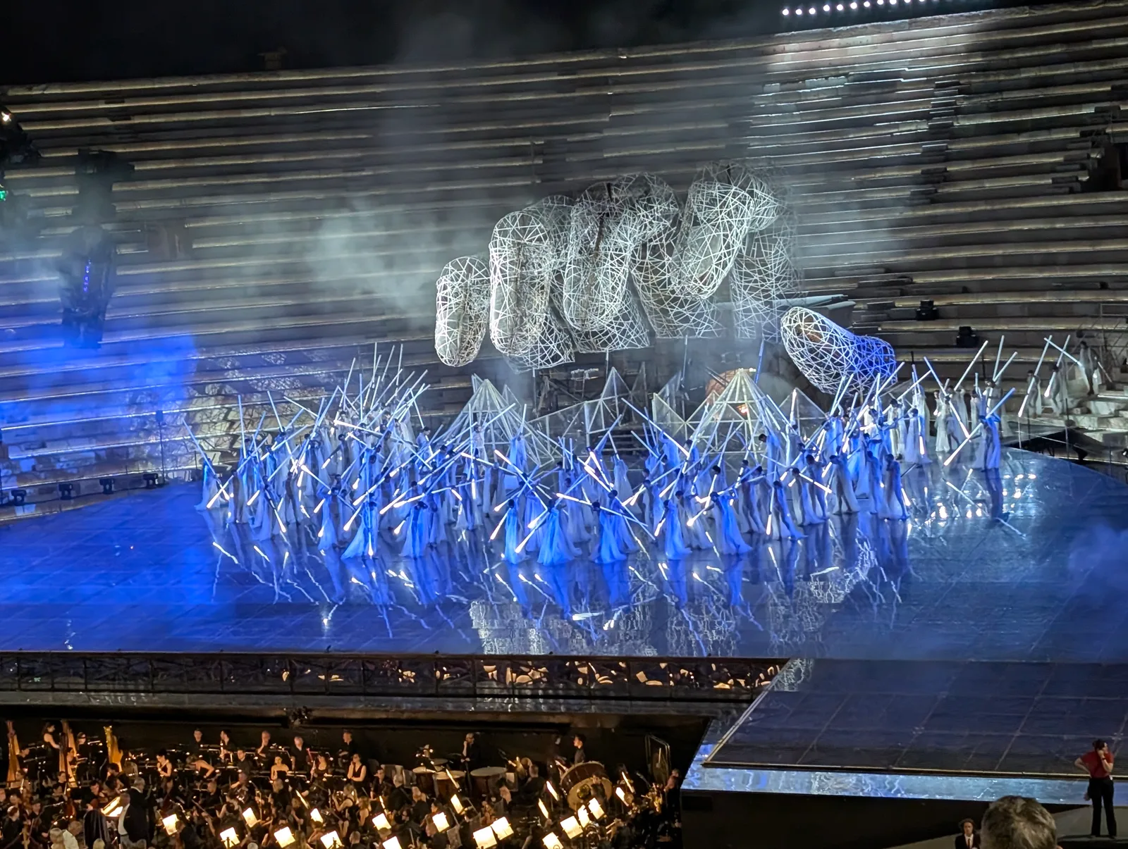 Atmosphere at Arena di Verona Verona — travel photo