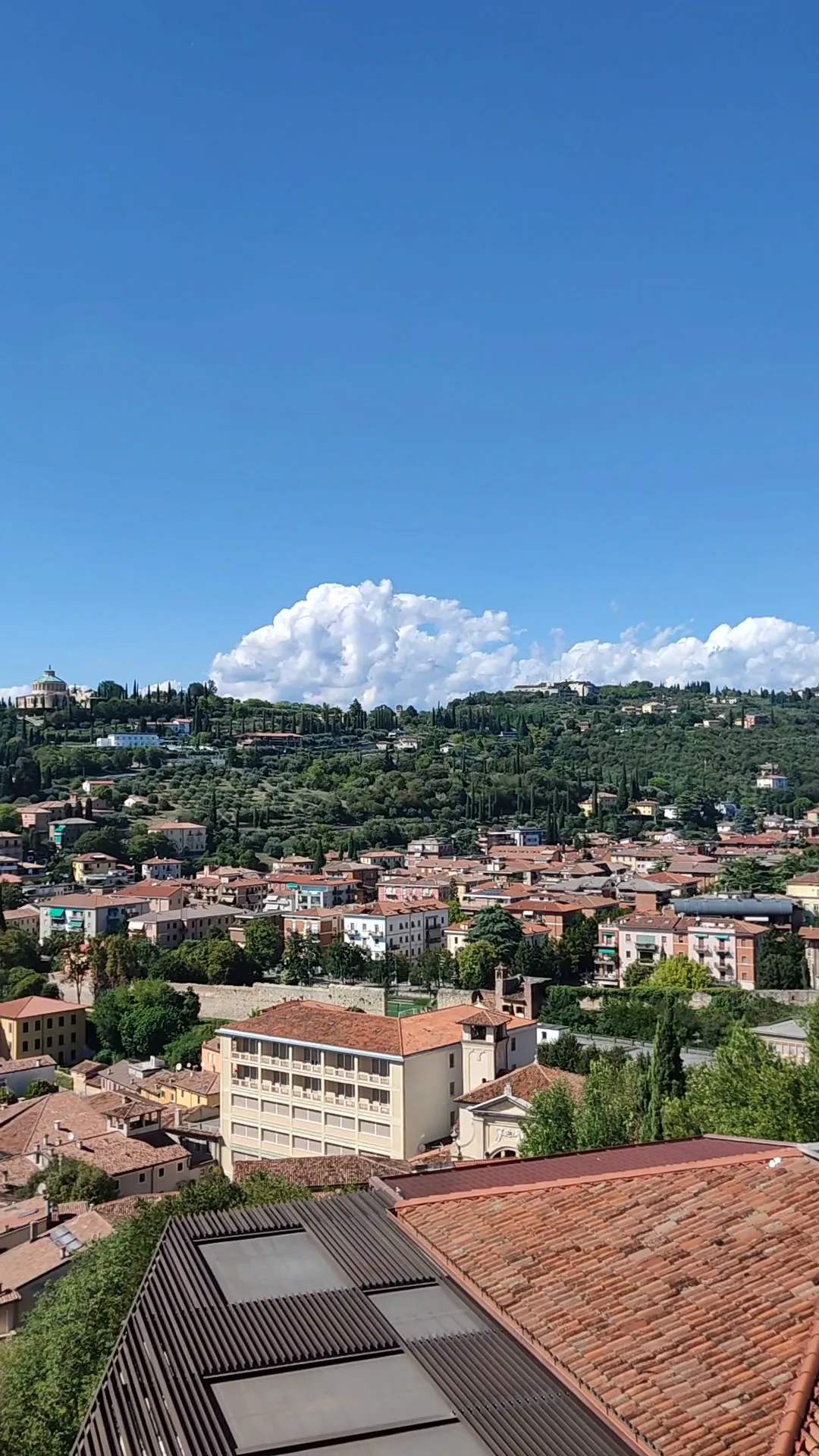 Main view at Castel San Pietro Verona — travel photo
