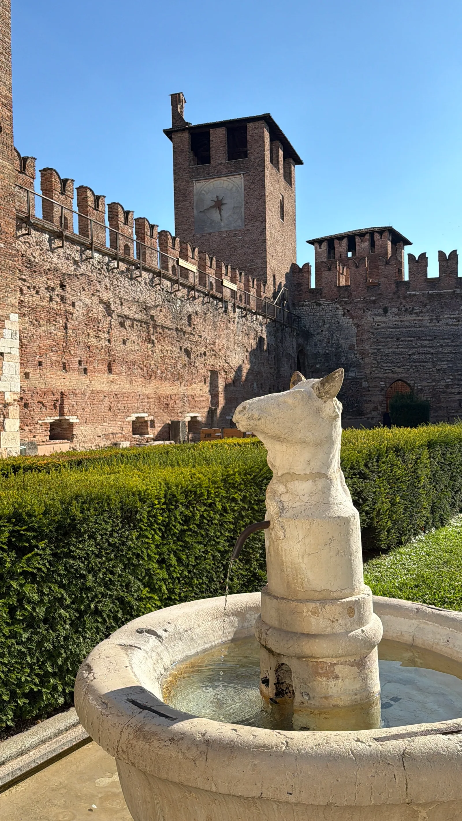 Main view at Castelvecchio Museum Verona — travel photo